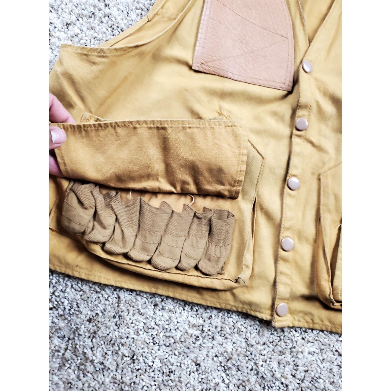 Vintage VINTAGE 60s Pacific Sportswear Hunting Vest XL Mens Brown Shooting Japan Made Size US XL / EU 56 / 4 - 5 Thumbnail