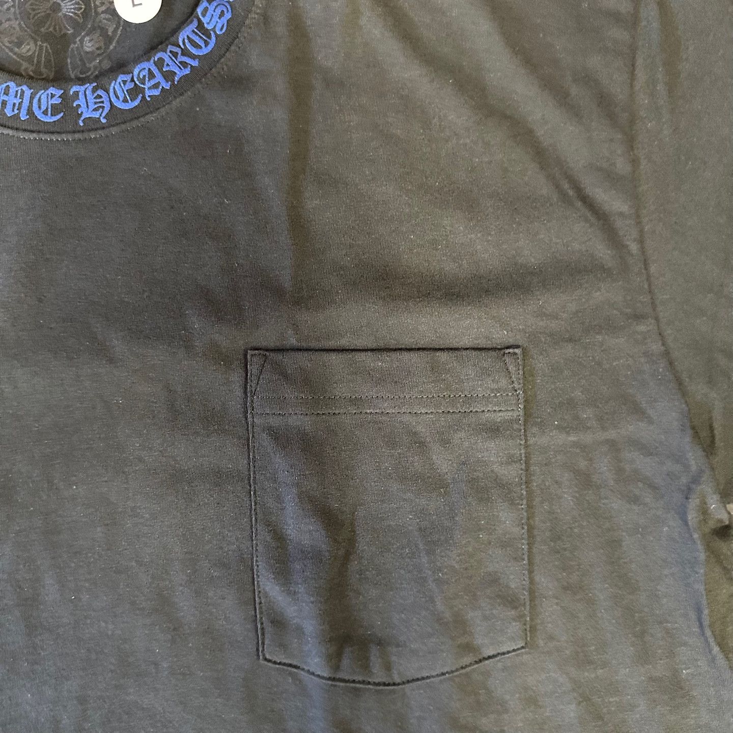 Chrome Hearts Neck Logo T-Shirt Size US L / EU 52-54 / 3 - 3 Thumbnail