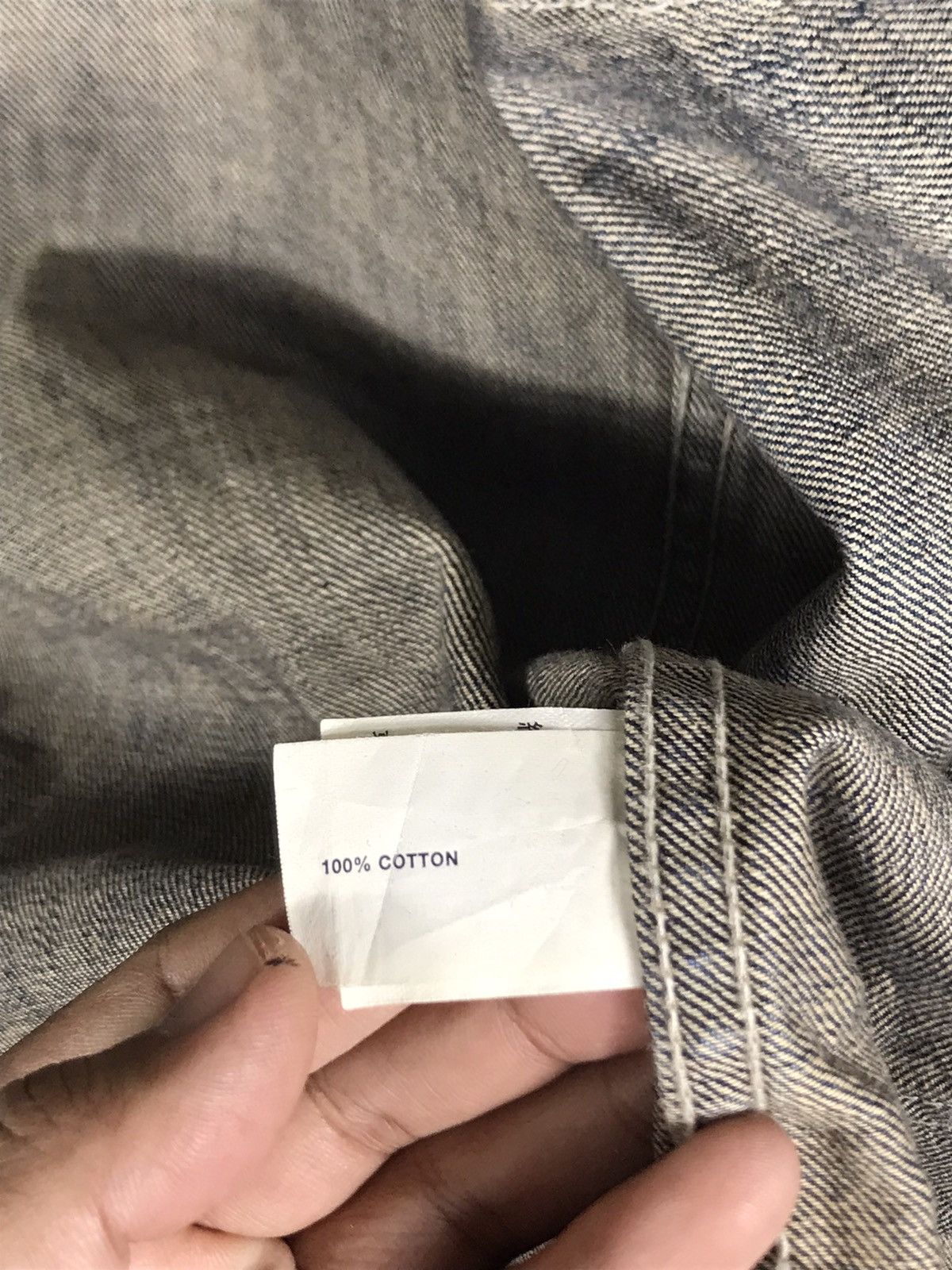 Gap × Vintage ⚡️Vintage Gap Denim Distressed Chore Workers Jacket Size US L / EU 52-54 / 3 - 11 Thumbnail