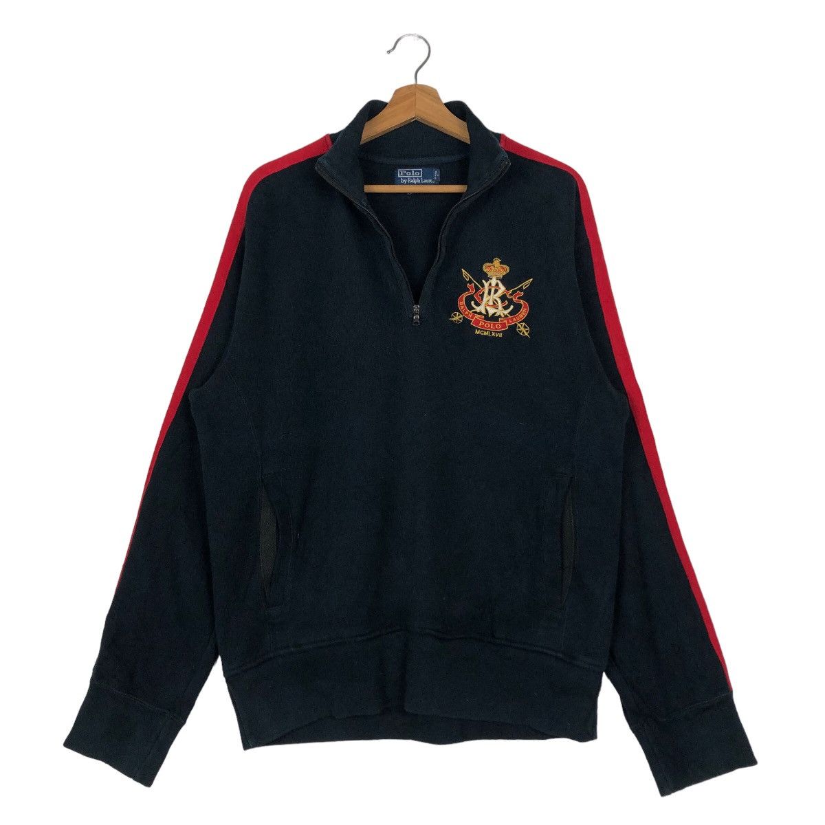 Polo Ralph Lauren 🔥Vintage Biker Jacket Polo Ralph Lauren MCMLXVII Size US M / EU 48-50 / 2 - 11 Thumbnail