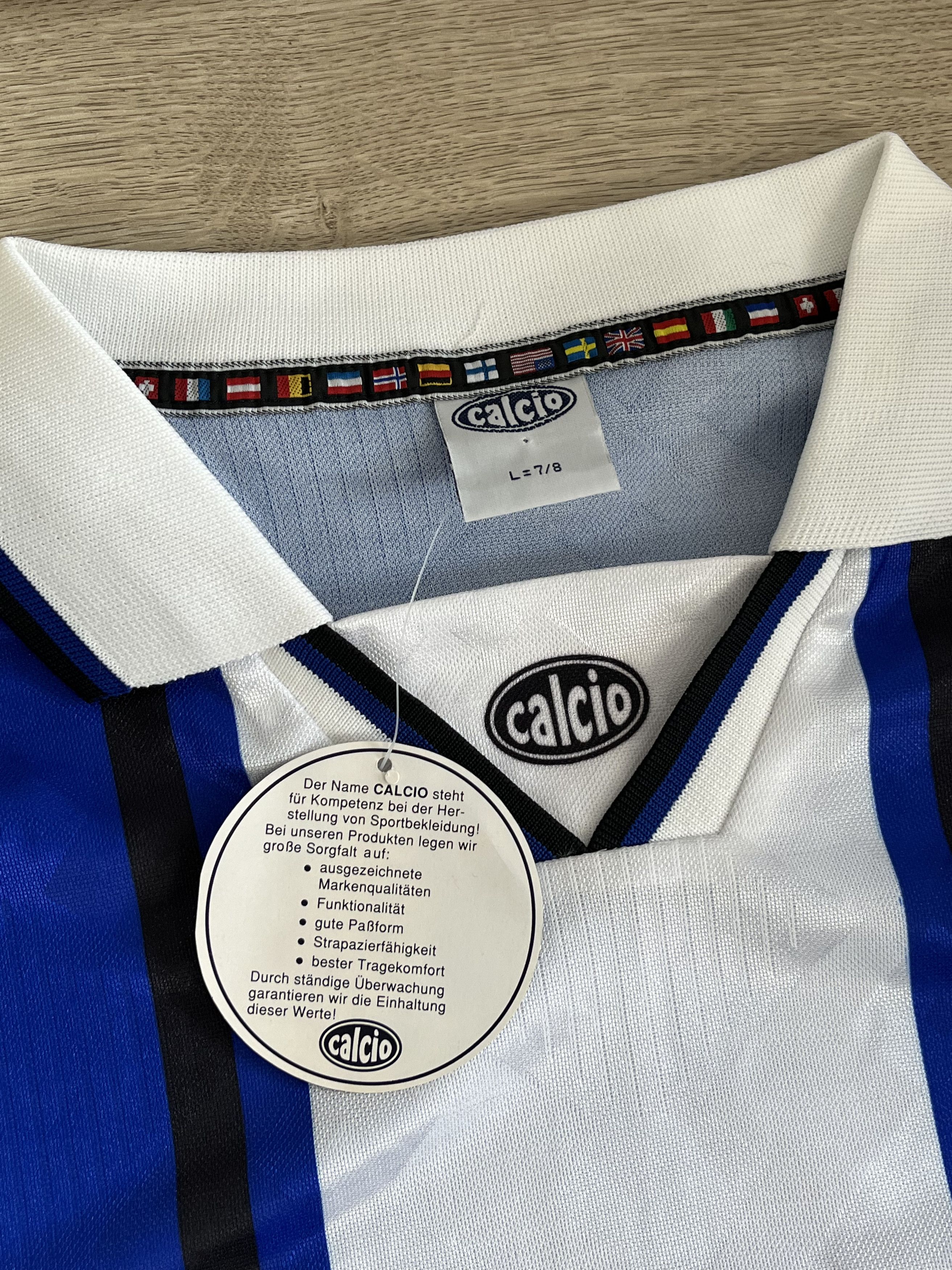Vintage Template calcio 90s jersey longsleeve Size US L / EU 52-54 / 3 - 3 Thumbnail