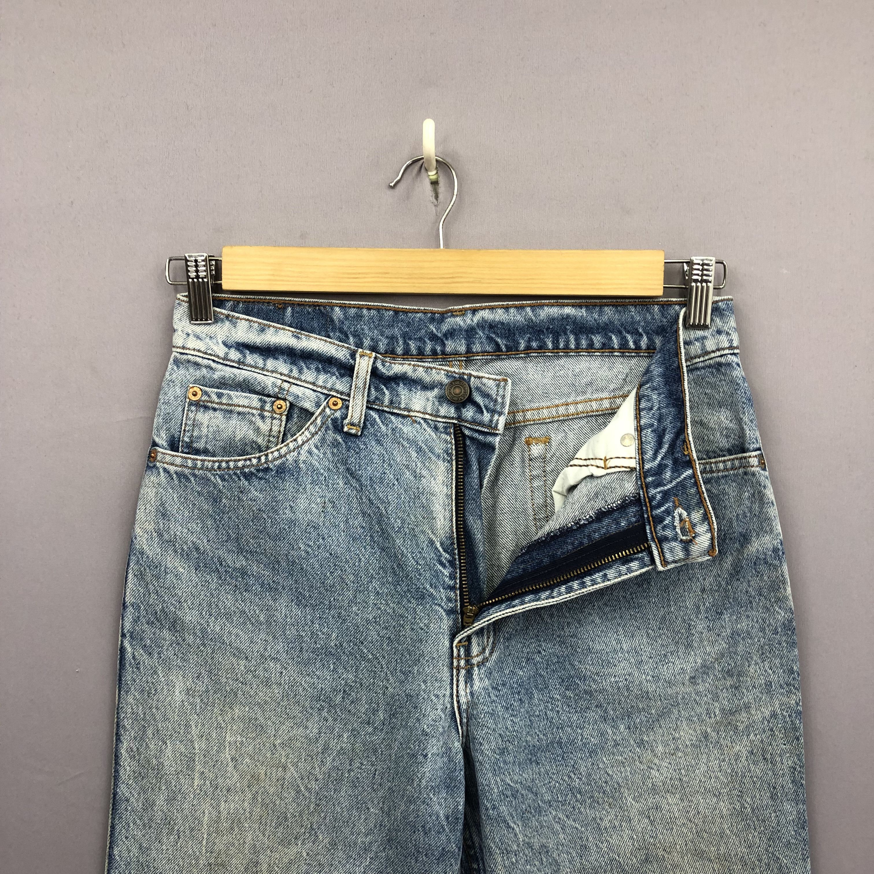 Levi's Vintage 90s Levis 505 Stone Wash Jeans Levi's Faded Denim Size US 30 / EU 46 - 8 Thumbnail