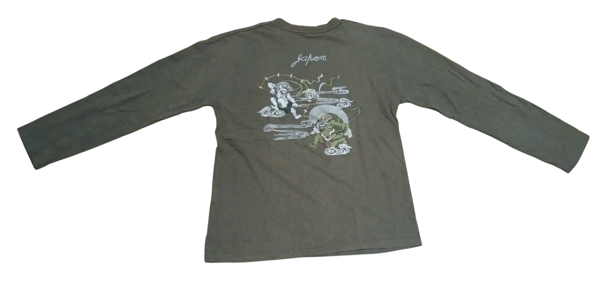 Japanese Brand JAPAN EMBROIDERED LONG SLEEVE SHIRT Size US M / EU 48-50 / 2 - 3 Thumbnail