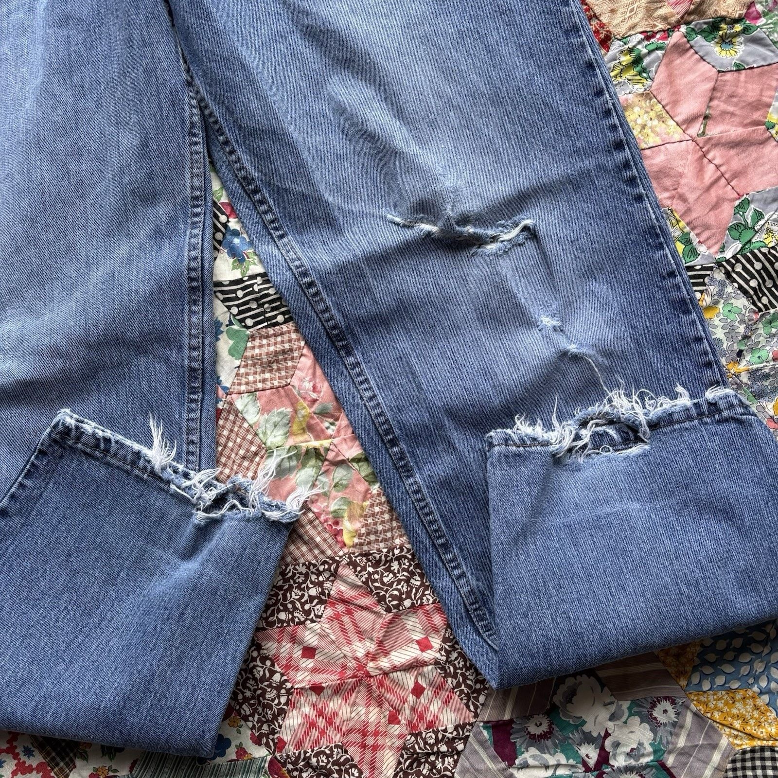 Levi's Vintage Clothing vintage Levi’s Silver Tab Baggy Jeans 34 x 34 Size US 34 / EU 50 - 4 Thumbnail