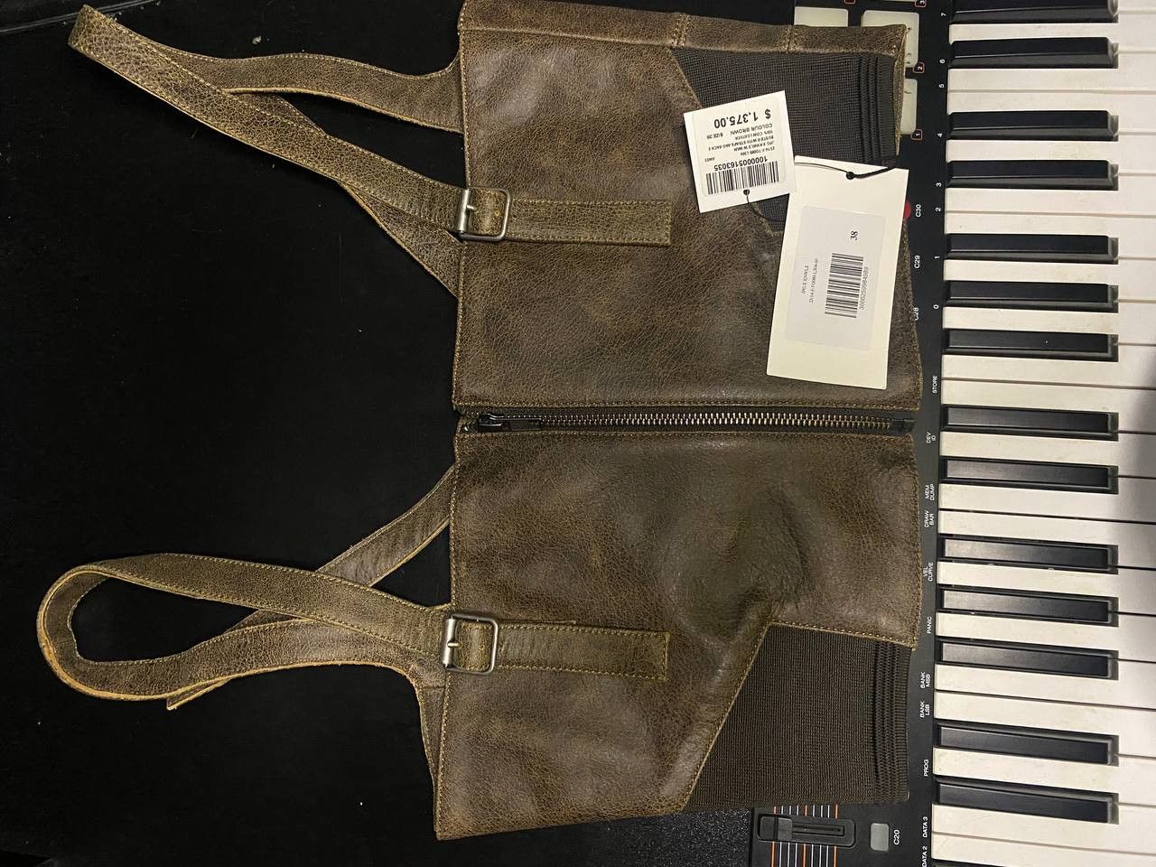 Jean Paul Gaultier Jean Paul Gaultier x KNWLS cutout leather bustier Size XS / US 0-2 / IT 36-38 - 8 Thumbnail