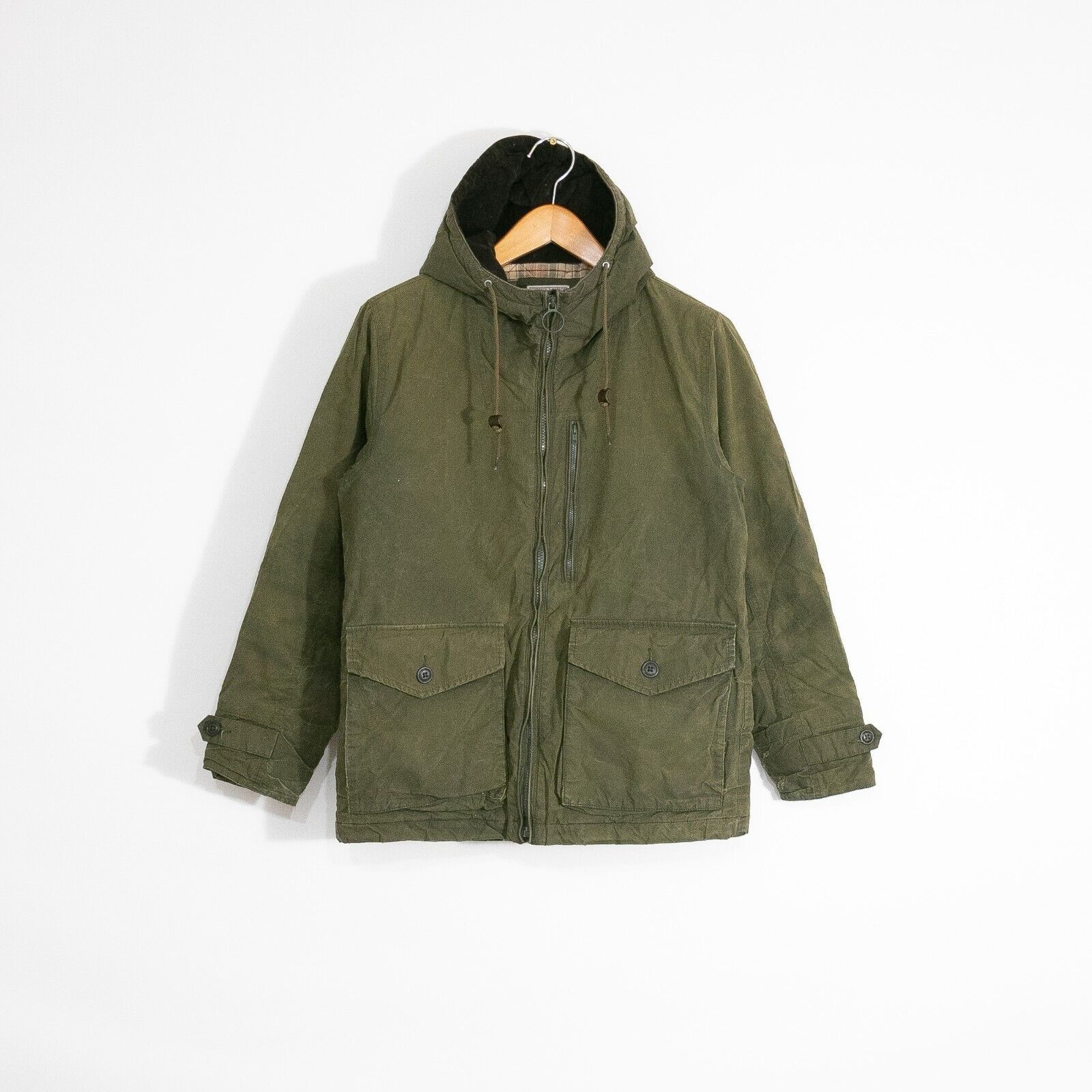 J.Crew × Wallace & Barnes J.CREW Wallace & Barnes Hunting Jacket Mens Small - Waxed Size US S / EU 44-46 / 1 - 1 Thumbnail