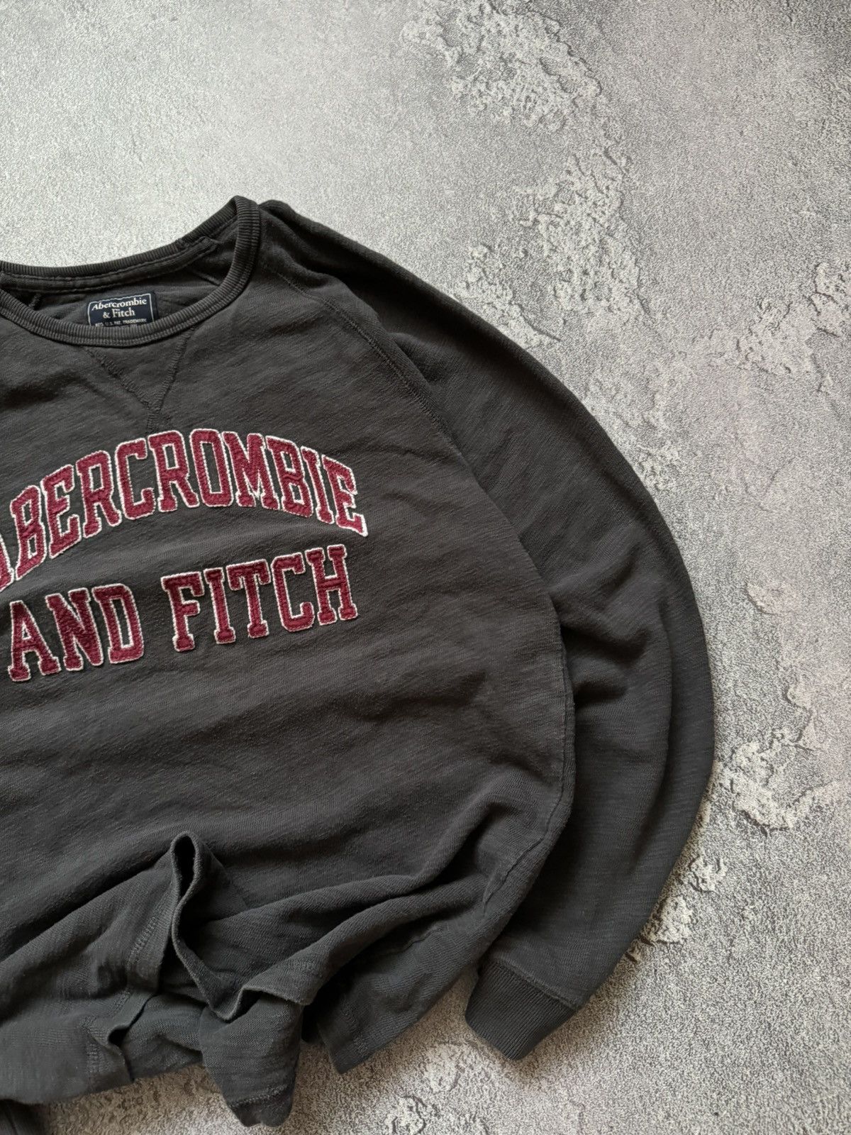 Abercrombie & Fitch × Vintage Abercrombie & Fitch M big logo sweatshirt long sleeve jumper Size US M / EU 48-50 / 2 - 3 Thumbnail