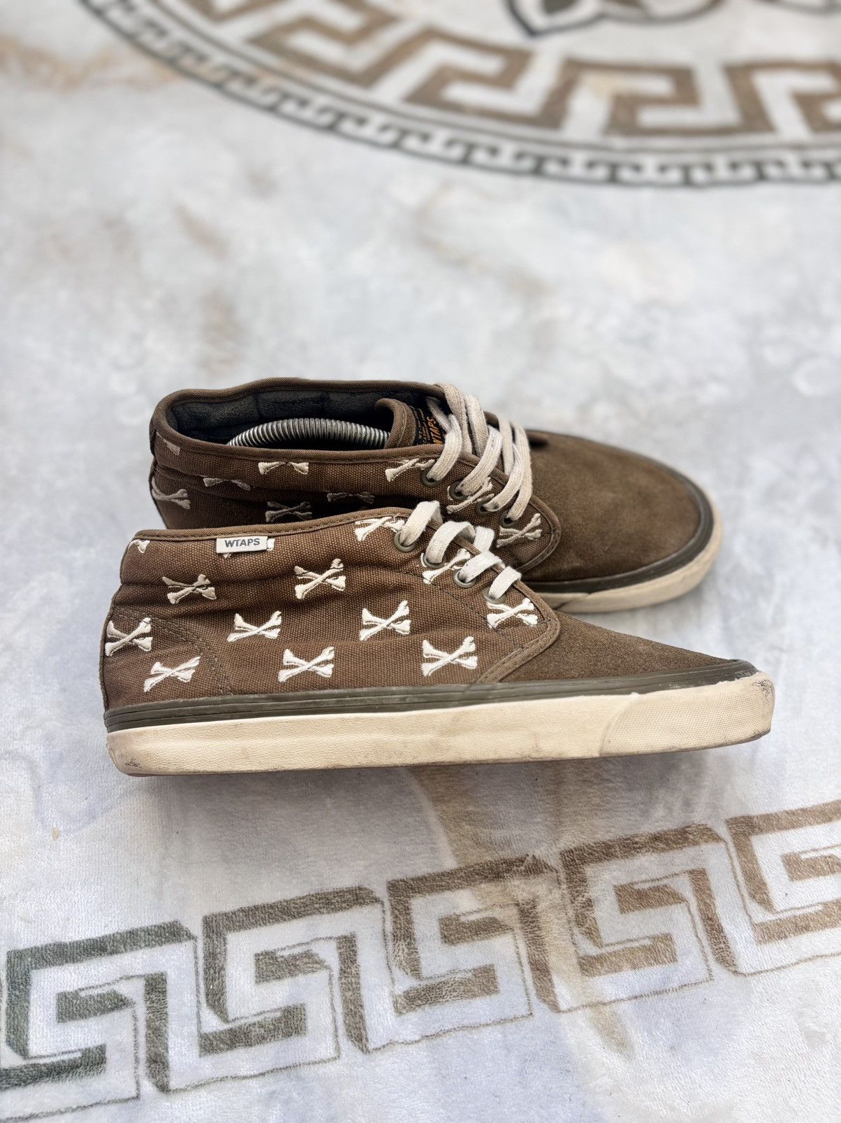 Vans WTAPS x Vans Chukka Mid - Crossbones Brown Size US 9.5 / EU 42-43 - 3 Thumbnail