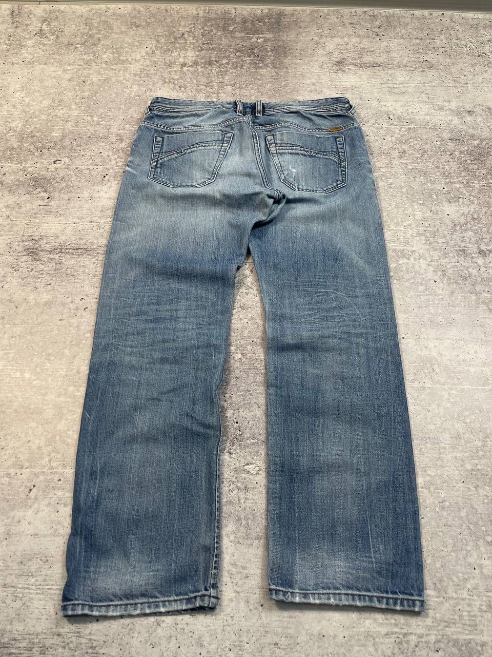 Diesel Vintage Diesel Iakop Distressed Denim Jeans Y2K Size US 34 / EU 50 - 5 Thumbnail