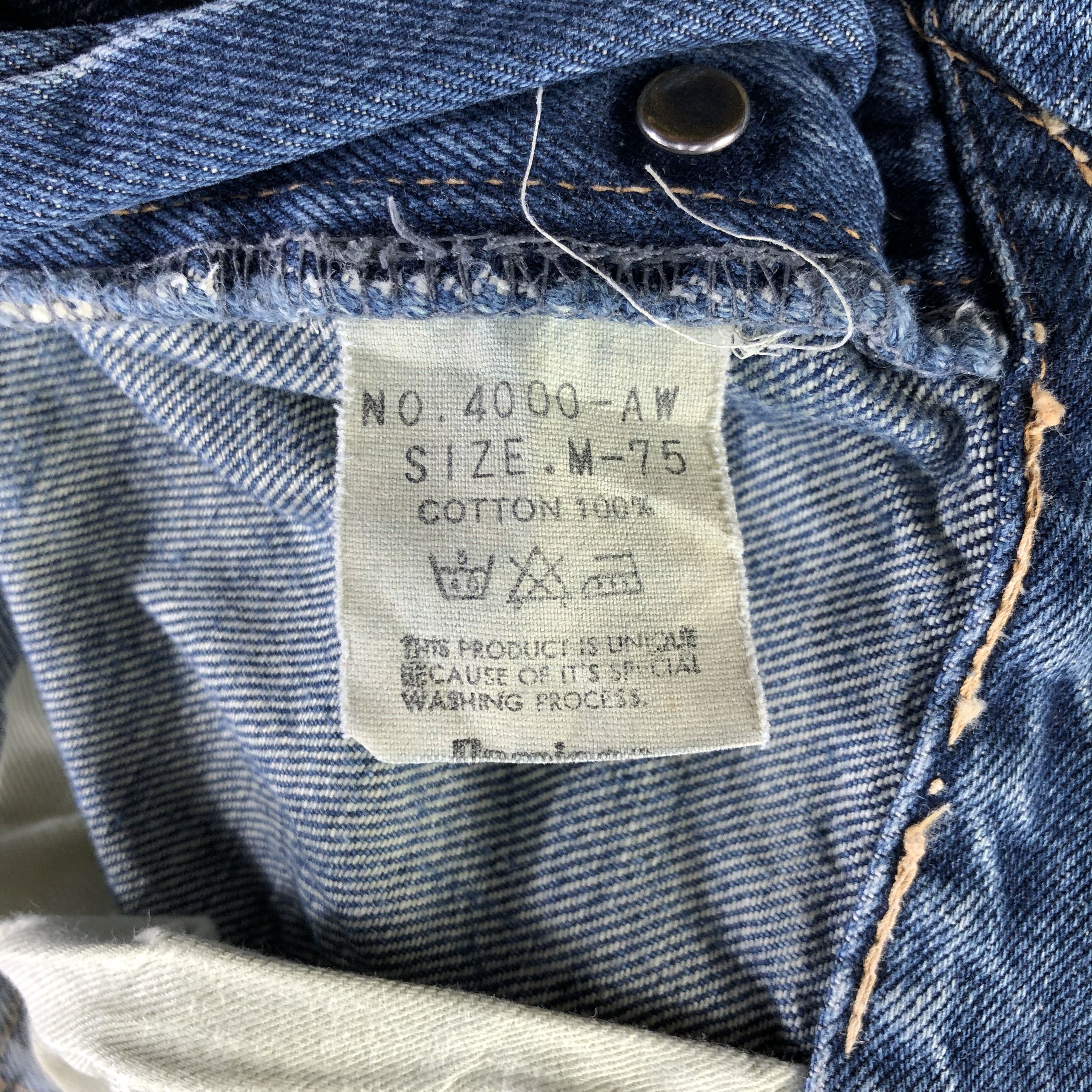 Japanese Brand Vintage Japan Redline Denim Jeans-JM3594 Size US 34 / EU 50 - 10 Thumbnail