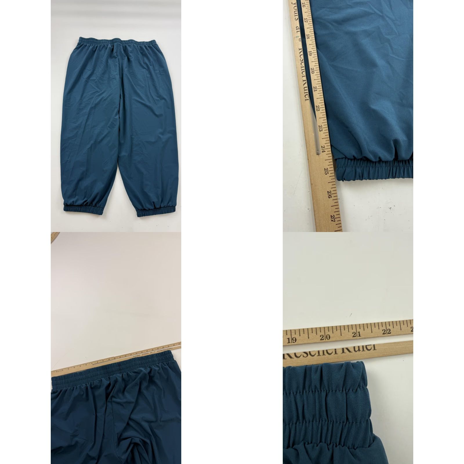 Torrid Torrid Pants Womens 3X Blue Jogger Sweatpants Drawstring Elastic Cuff Pockets Size 40" / US 18 - 8 Thumbnail