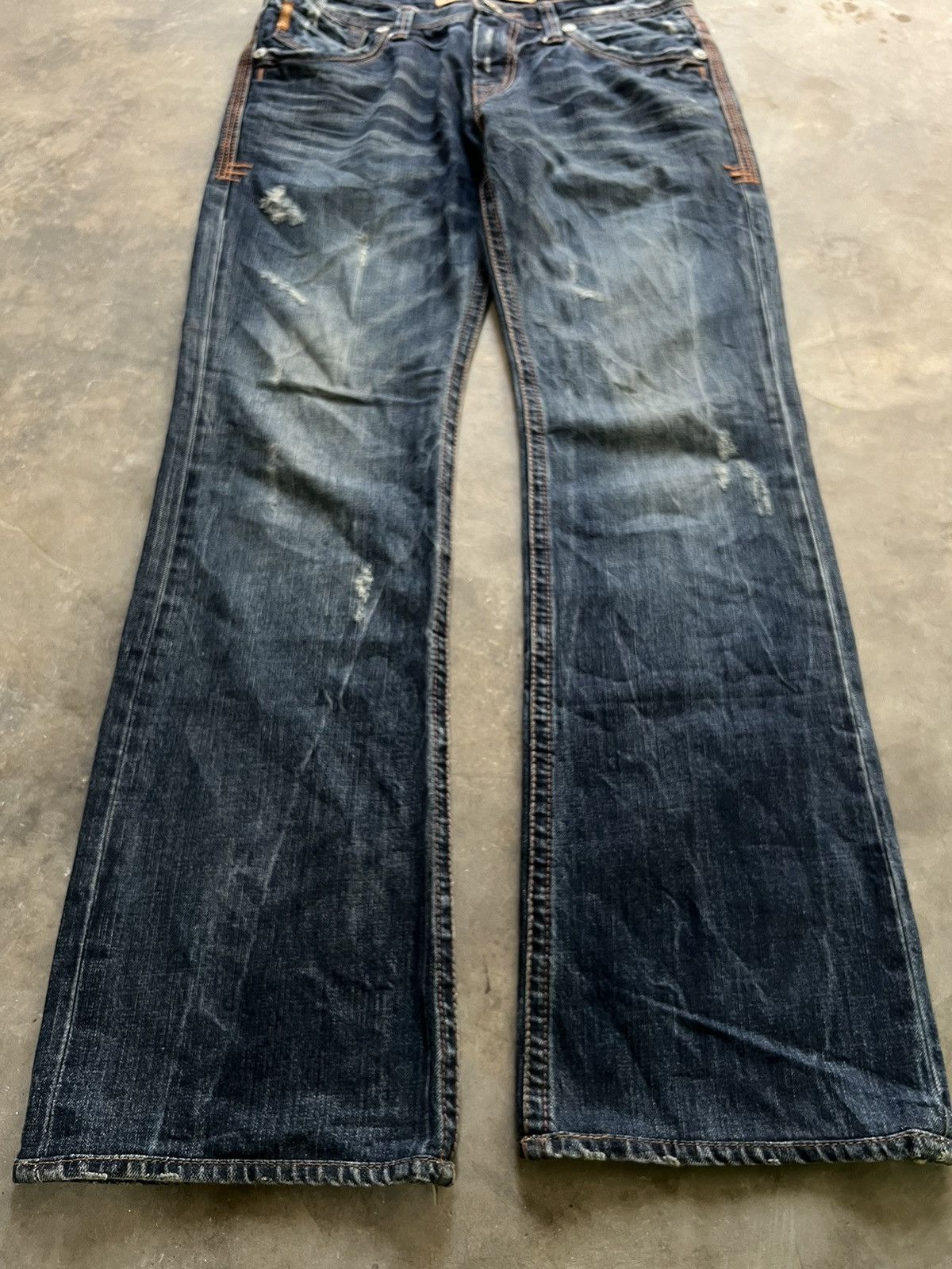 Japanese Brand Buckaroo Jeans Size US 33 - 7 Thumbnail