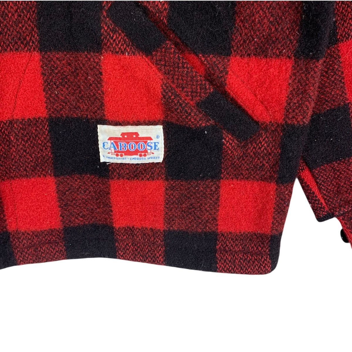Vintage VINTAGE CABOOSE TARTAN WORKERS WOOL JACKET Size US M / EU 48-50 / 2 - 5 Thumbnail