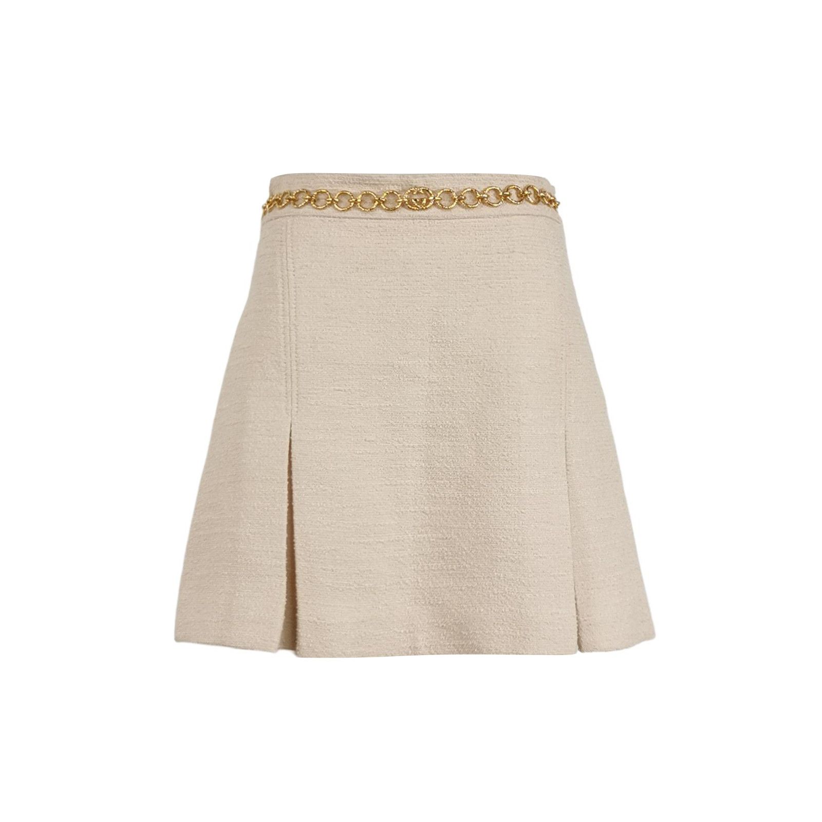 Gucci Gucci Metallic Chain Mini Skirt Size 42 Size 28" / US 6 / IT 42 - 1 Thumbnail