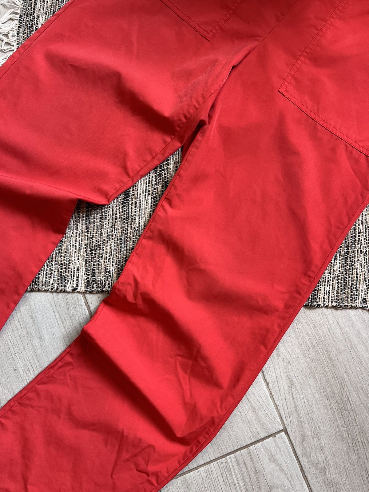 Fjallraven × Vintage Vintage FjallRaven jacket and pants nylon suit red workwear Size US M / EU 48-50 / 2 - 17 Thumbnail