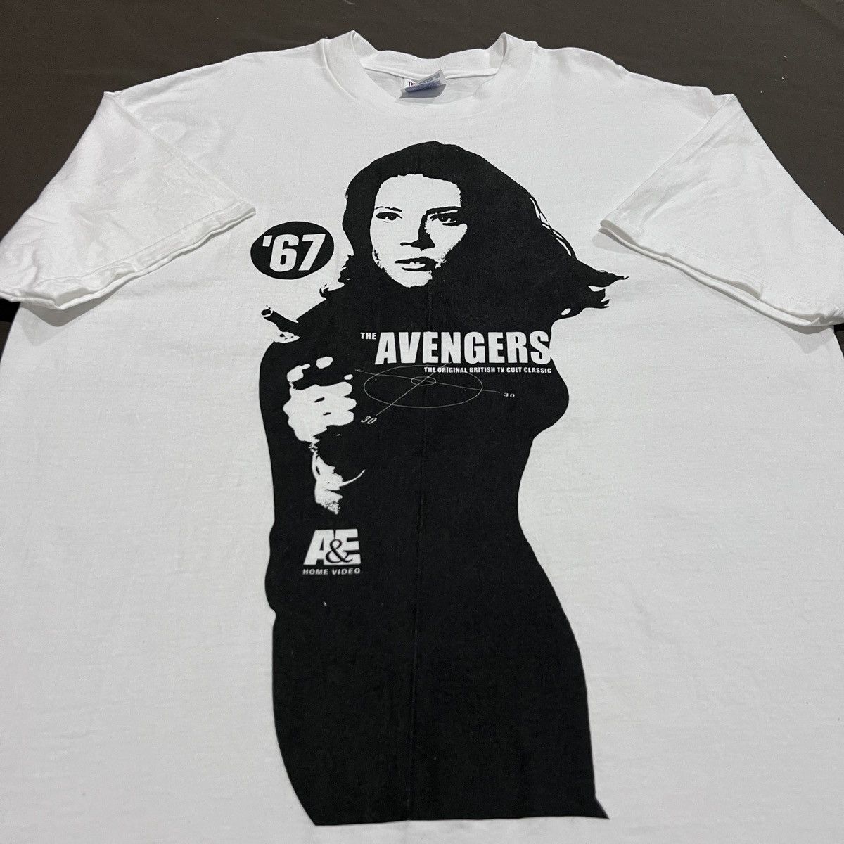 Vintage Vintage 90s Diana Rigg The Avengers TV series Promo Tee XL Size US XL / EU 56 / 4 - 4 Thumbnail