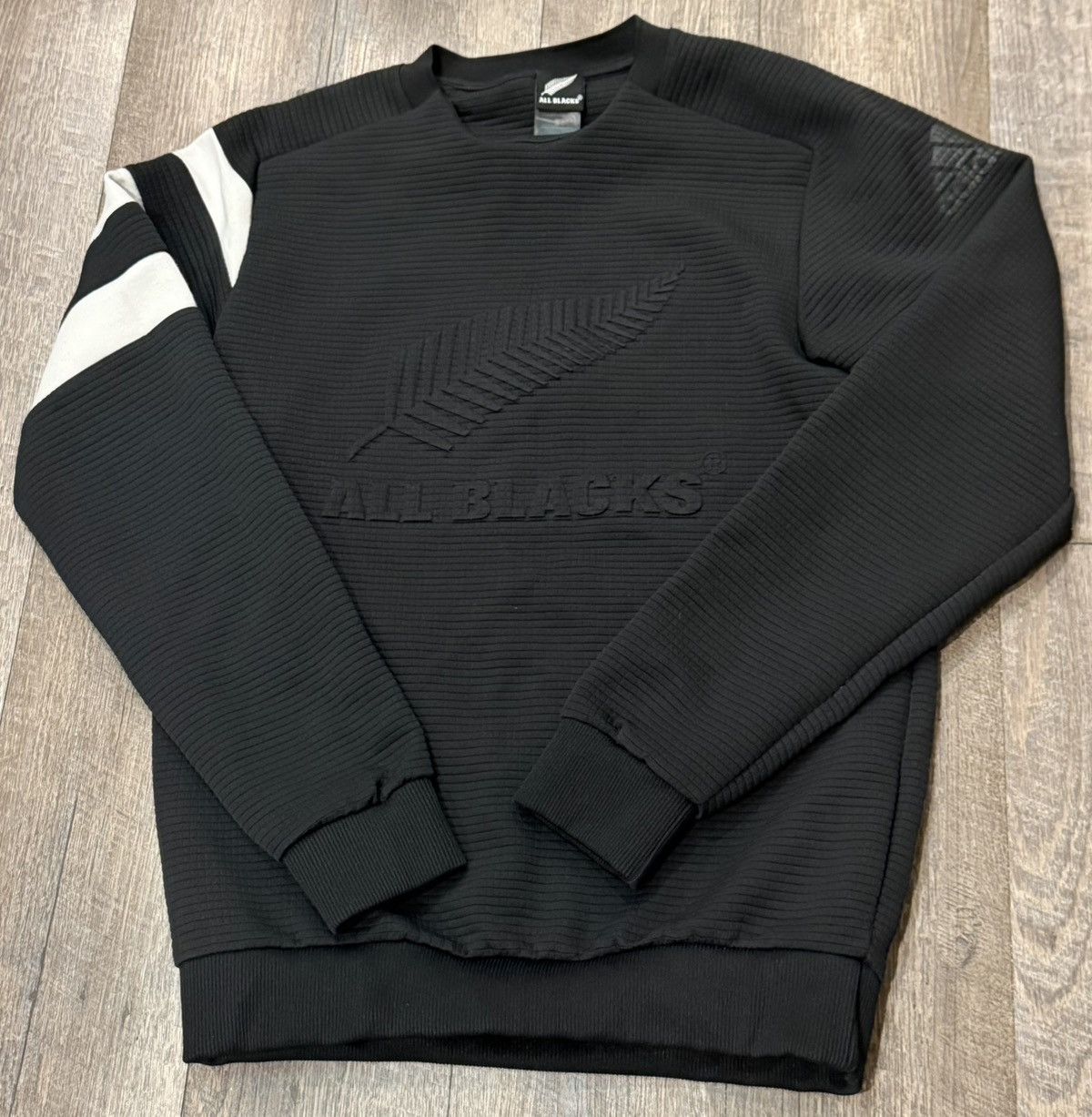 All Blacks Adidas Collab Rugby New Zealand All Blacks Crewneck Sweater Size US S / EU 44-46 / 1 - 1 Thumbnail
