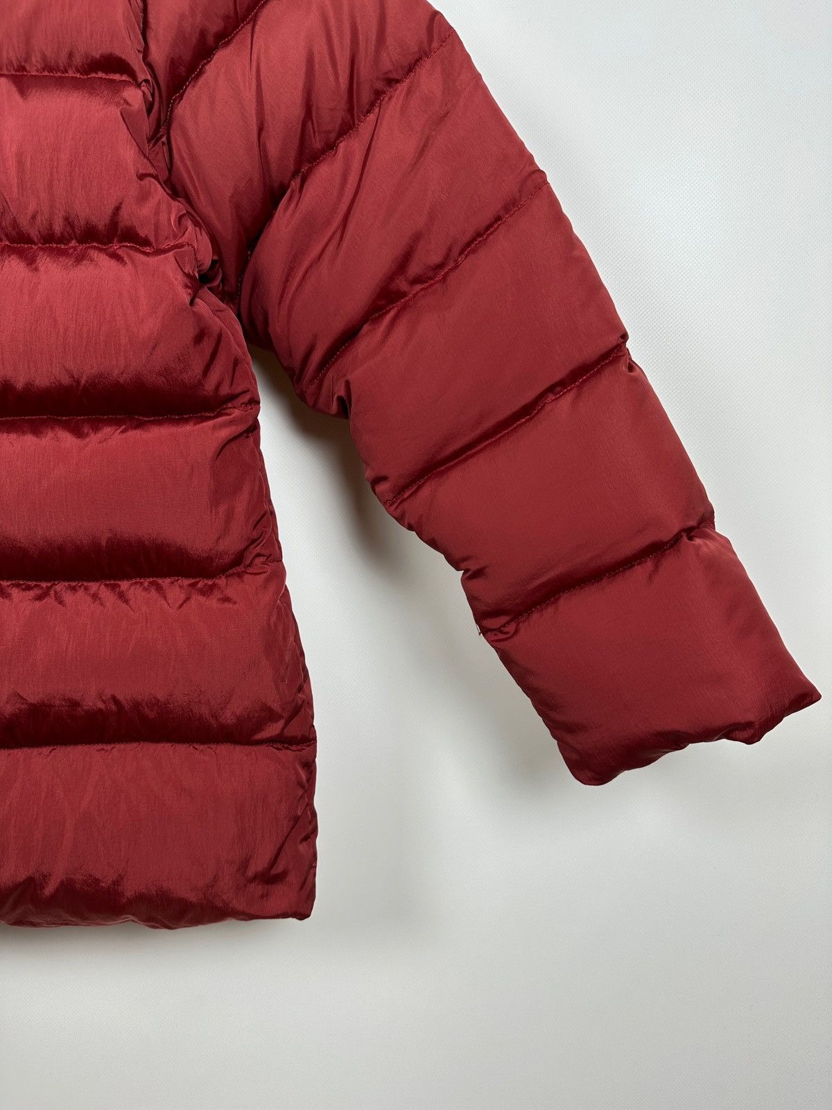 Moncler Vintage Moncler Nylon/Down Burgundy Puffer Jacket Size US L / EU 52-54 / 3 - 18 Thumbnail