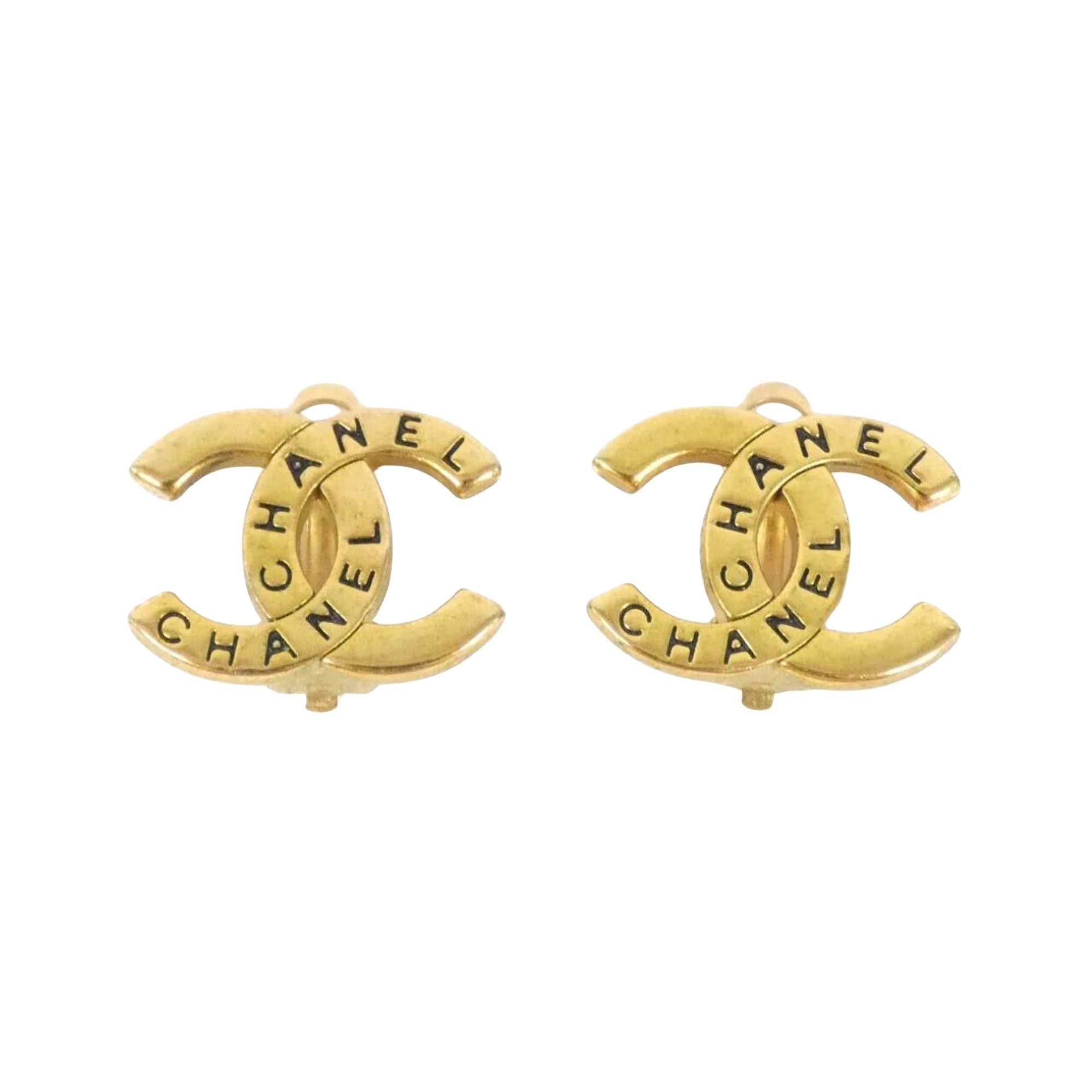 Chanel Chanel Coco Mark earring Size ONE SIZE - 1 Thumbnail