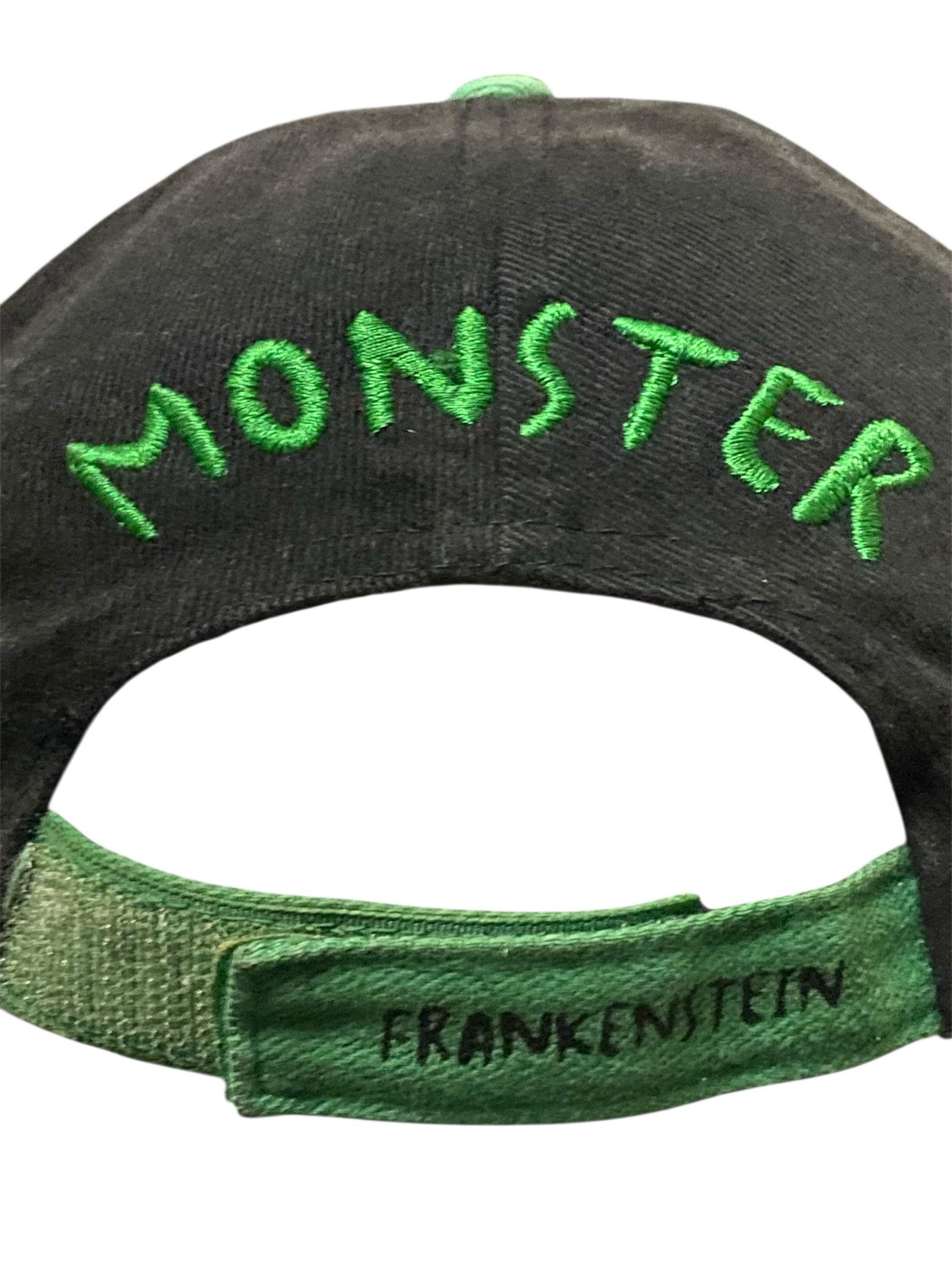 Vintage Vintage Frankenstein Monster Movie Embroidery Strap Back Cap Size ONE SIZE - 5 Thumbnail