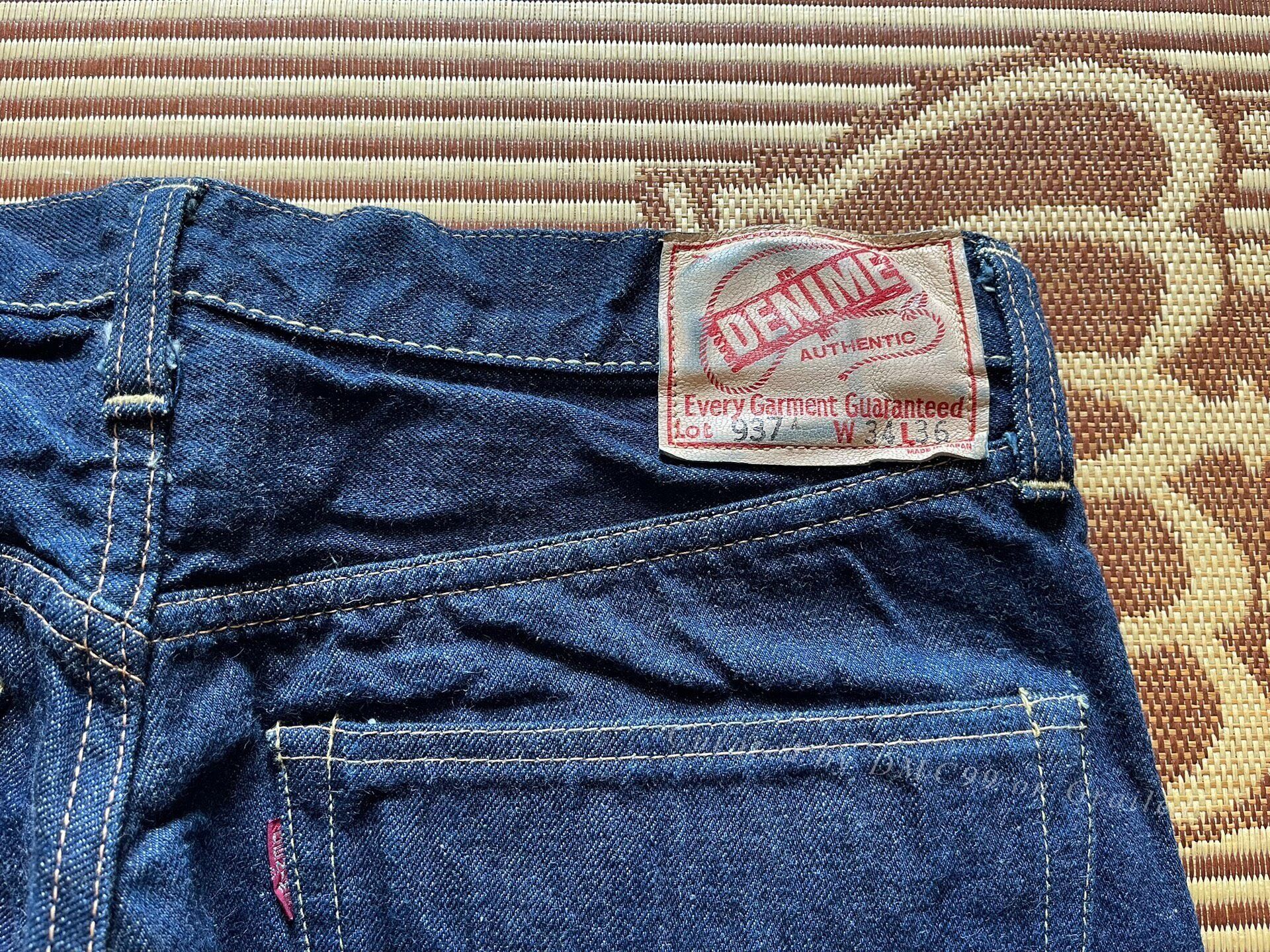 Denime Denime 15th Anniversary W34 Raw Denim Size US 34 / EU 50 - 1 Thumbnail