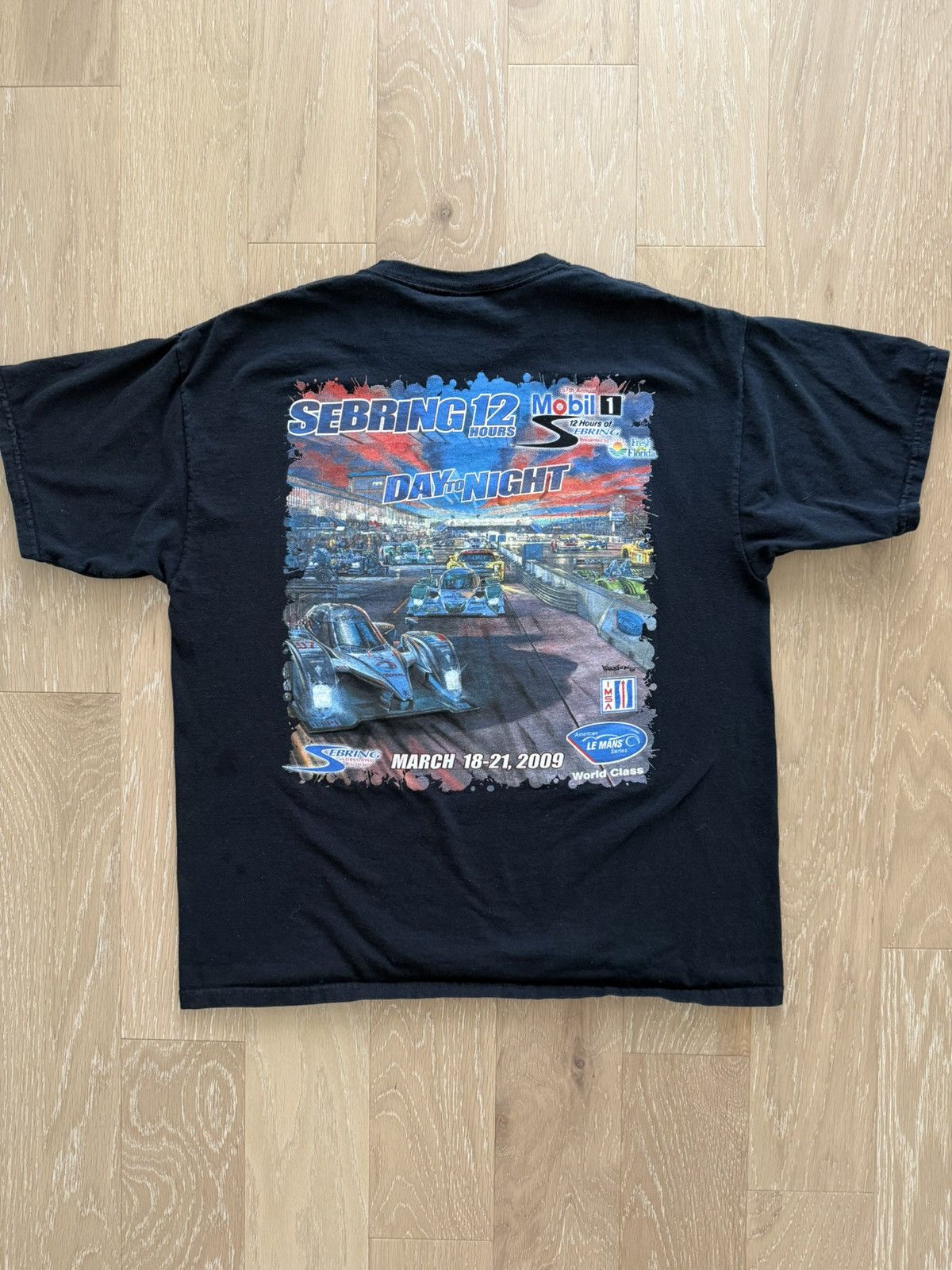Gildan 2009 Sebring Racing Le Mans Streetwear Shirt Size US XL / EU 56 / 4 - 10 Thumbnail