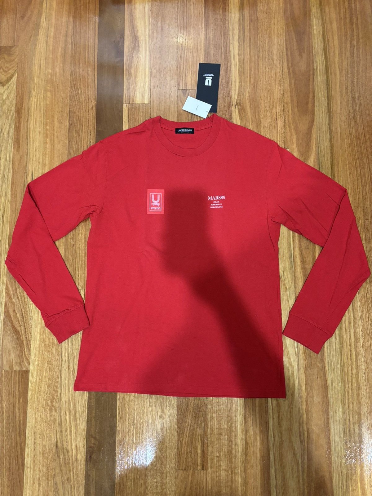 Undercover Mars89 x A Clockwork Orange Undercover SS20 LS Tee Red Size US XL / EU 56 / 4 - 5 Thumbnail