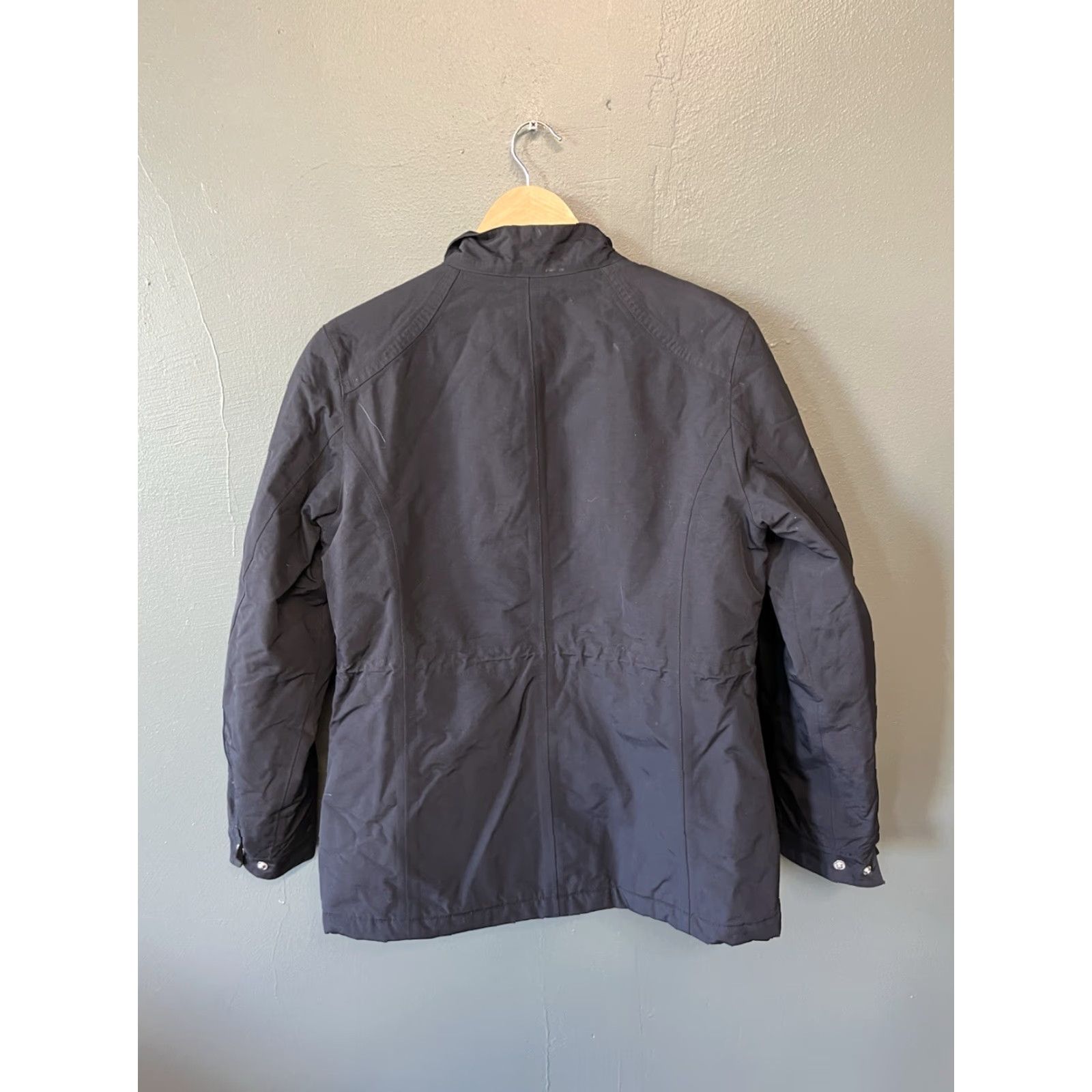 Lands' End Lands End Womens Basic Jacket Blue Full Zip Long Sleeve Size S Size S / US 4 / IT 40 - 2 Thumbnail