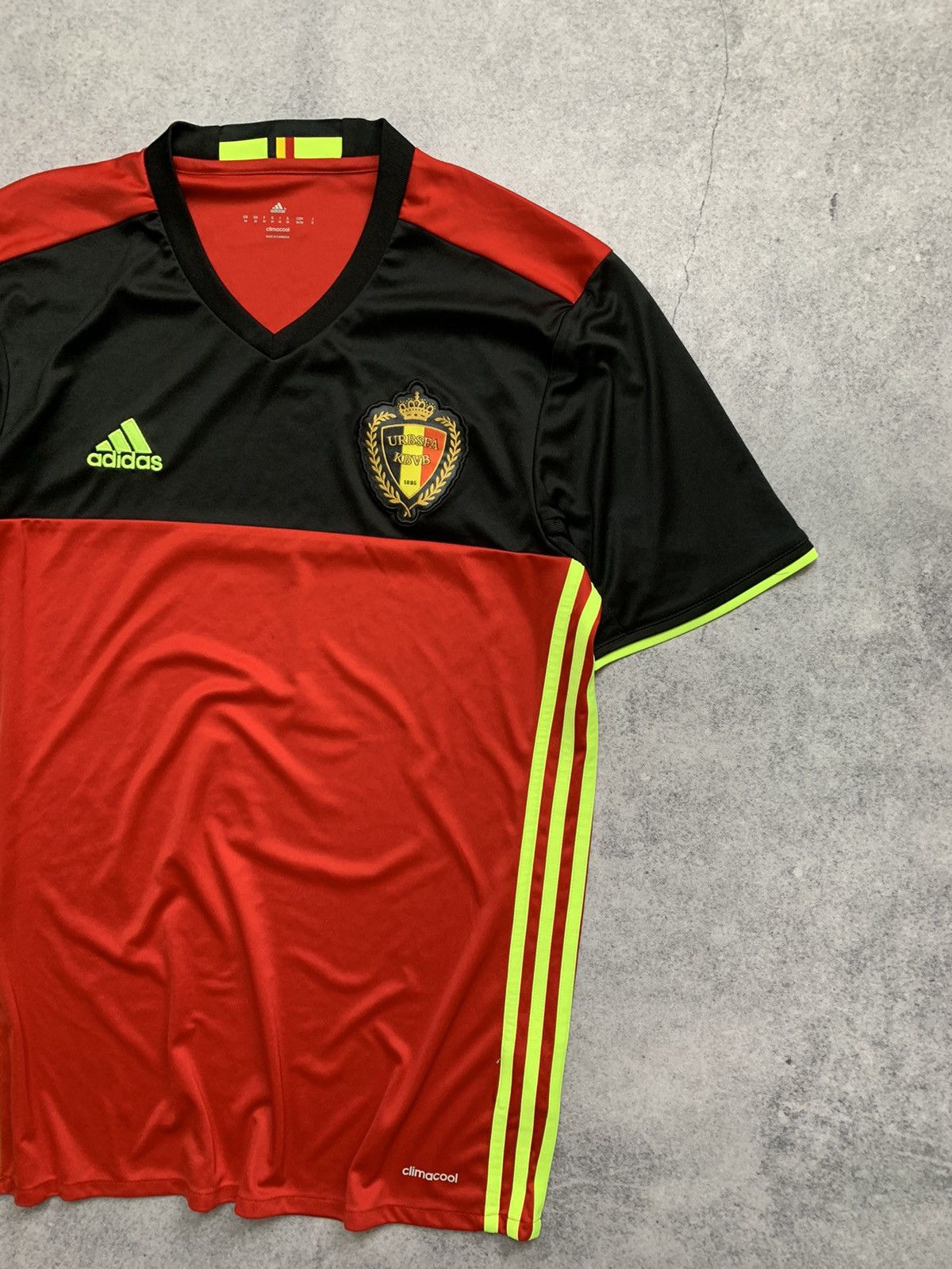 Adidas Adidas Belgium 2016-17 Home Football Soccer Y2K Jersey Size US M / EU 48-50 / 2 - 3 Thumbnail
