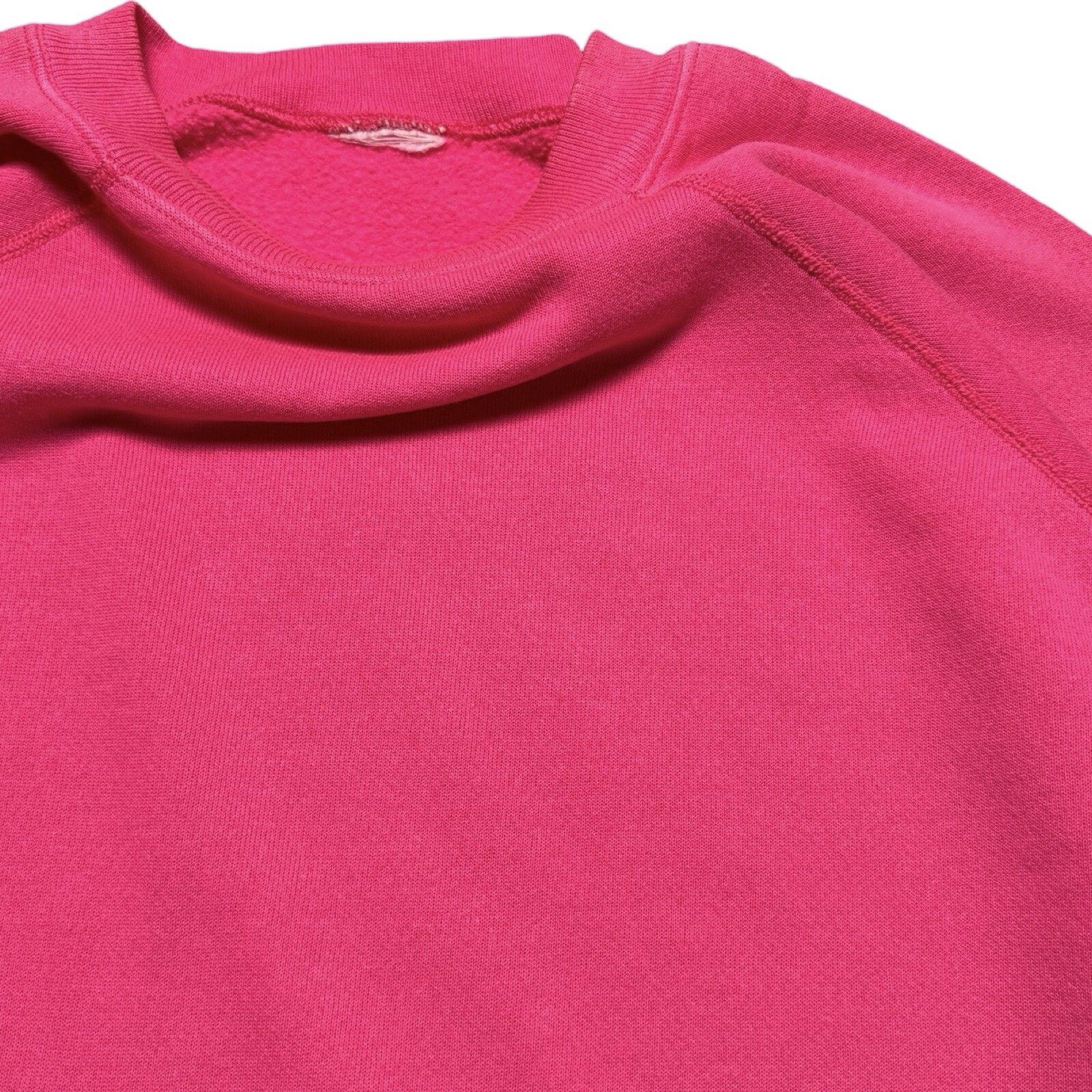 Hanes Vintage 90s Hanes Pullover Raglan Cut Sweatshirt Pink XL Size XL / US 12-14 / IT 48-50 - 3 Thumbnail