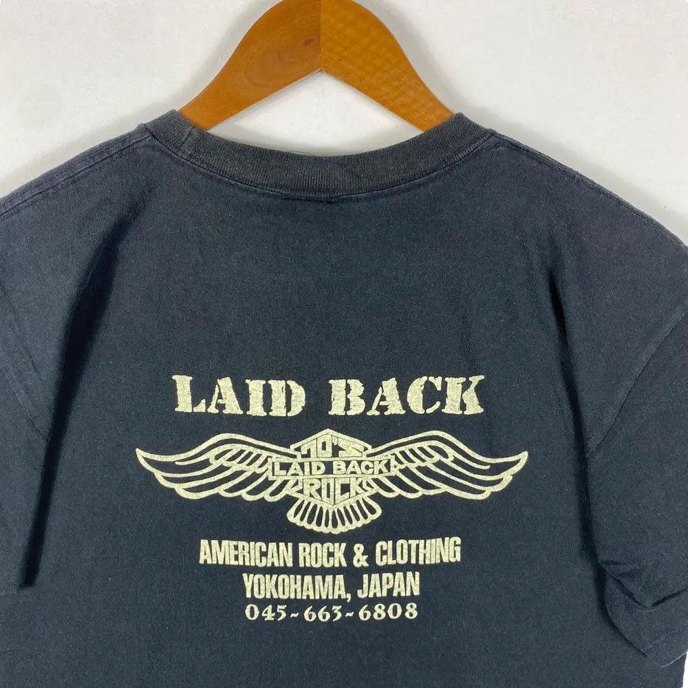 Vintage Vintage LAID BACK Bikers Have More Fun Than People Tee Size US L / EU 52-54 / 3 - 5 Thumbnail