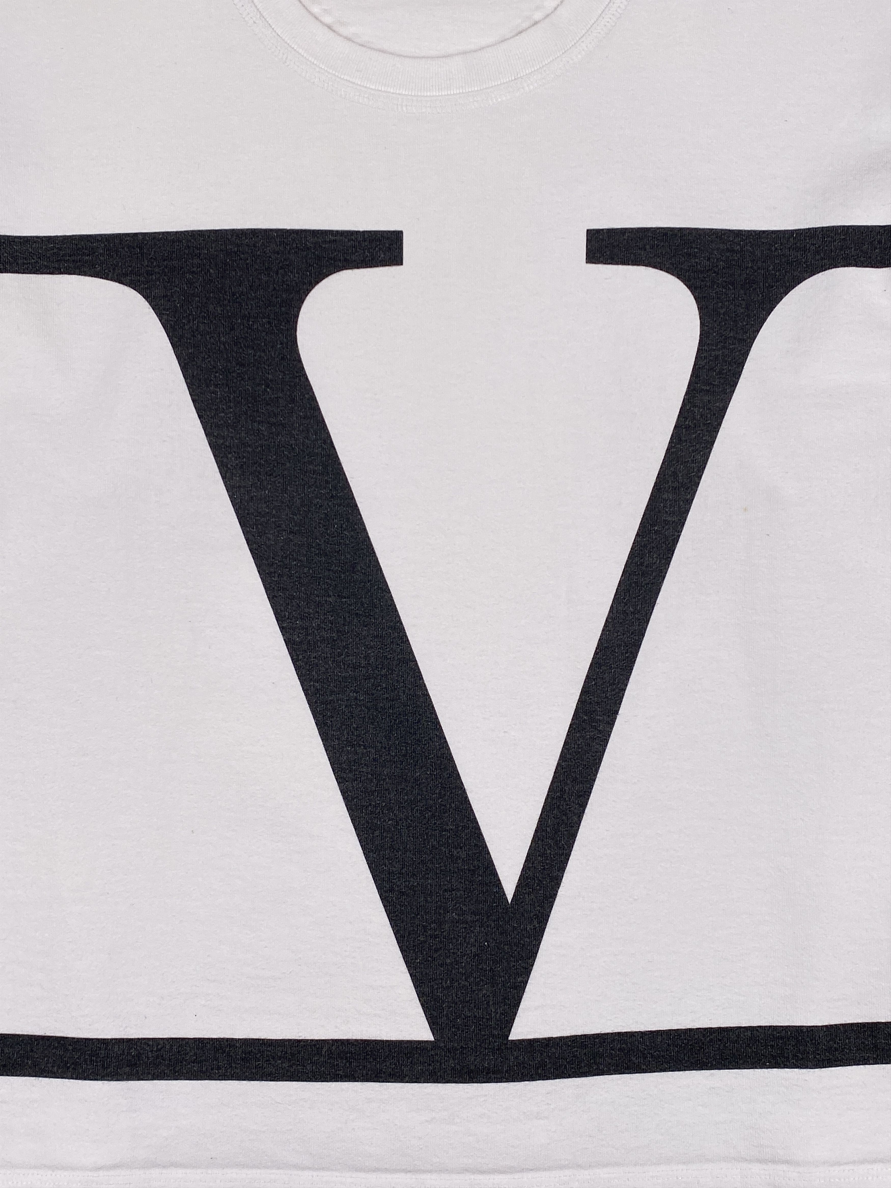 Valentino "V" Logo T-Shirt Size US M / EU 48-50 / 2 - 7 Thumbnail