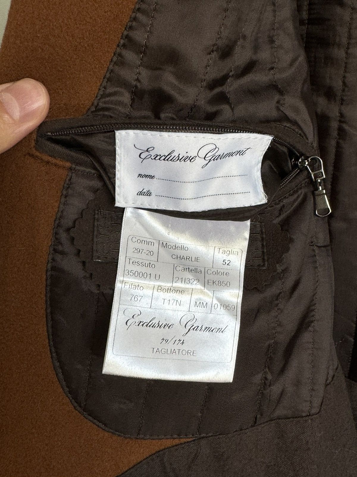 Tagliatore Coat Charlie Tagliatore RRP 650 Euro Size US L / EU 52-54 / 3 - 11 Thumbnail