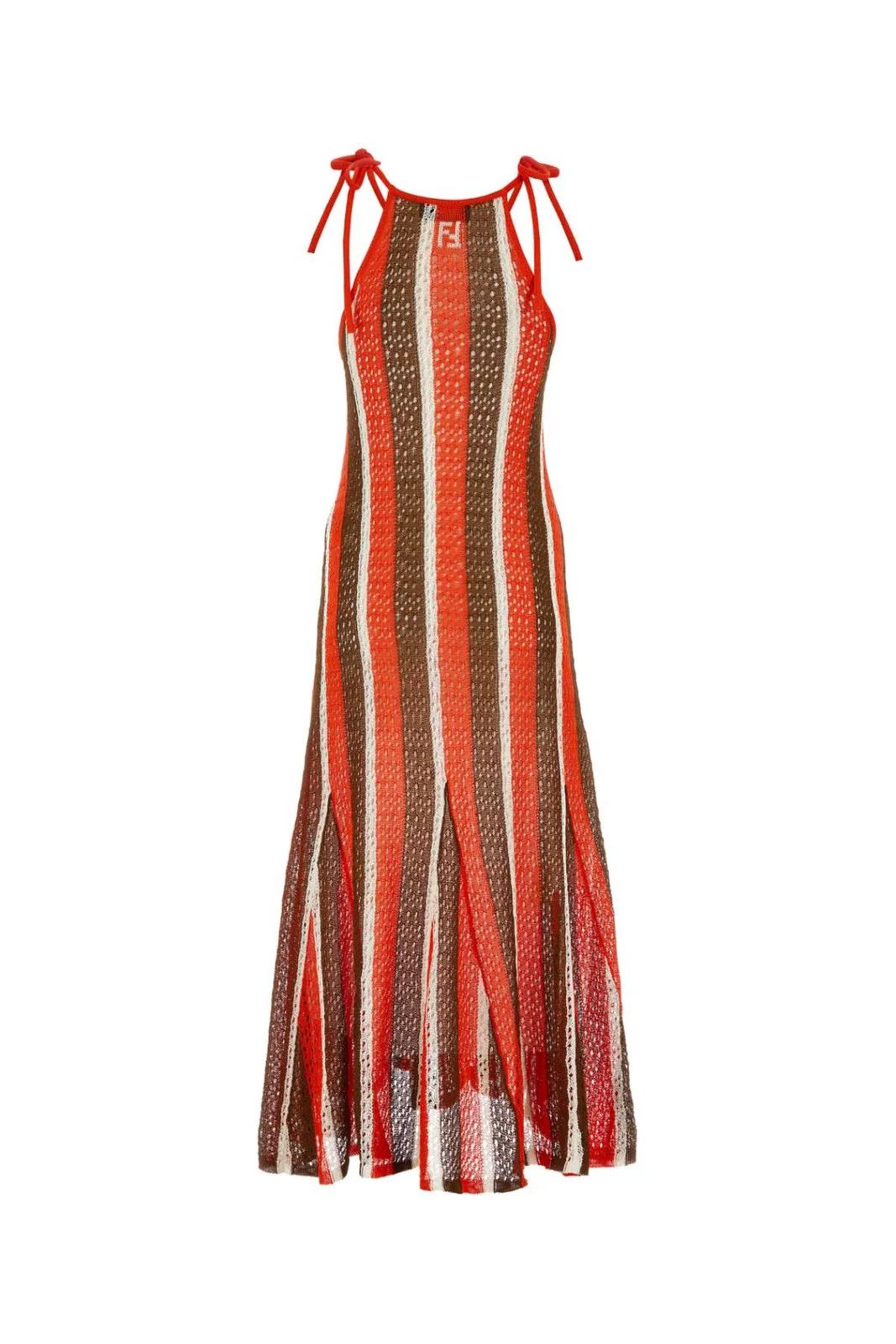 Fendi o1loc1c0824 Dress in Orange Size M / US 6-8 / IT 42-44 - 2 Thumbnail