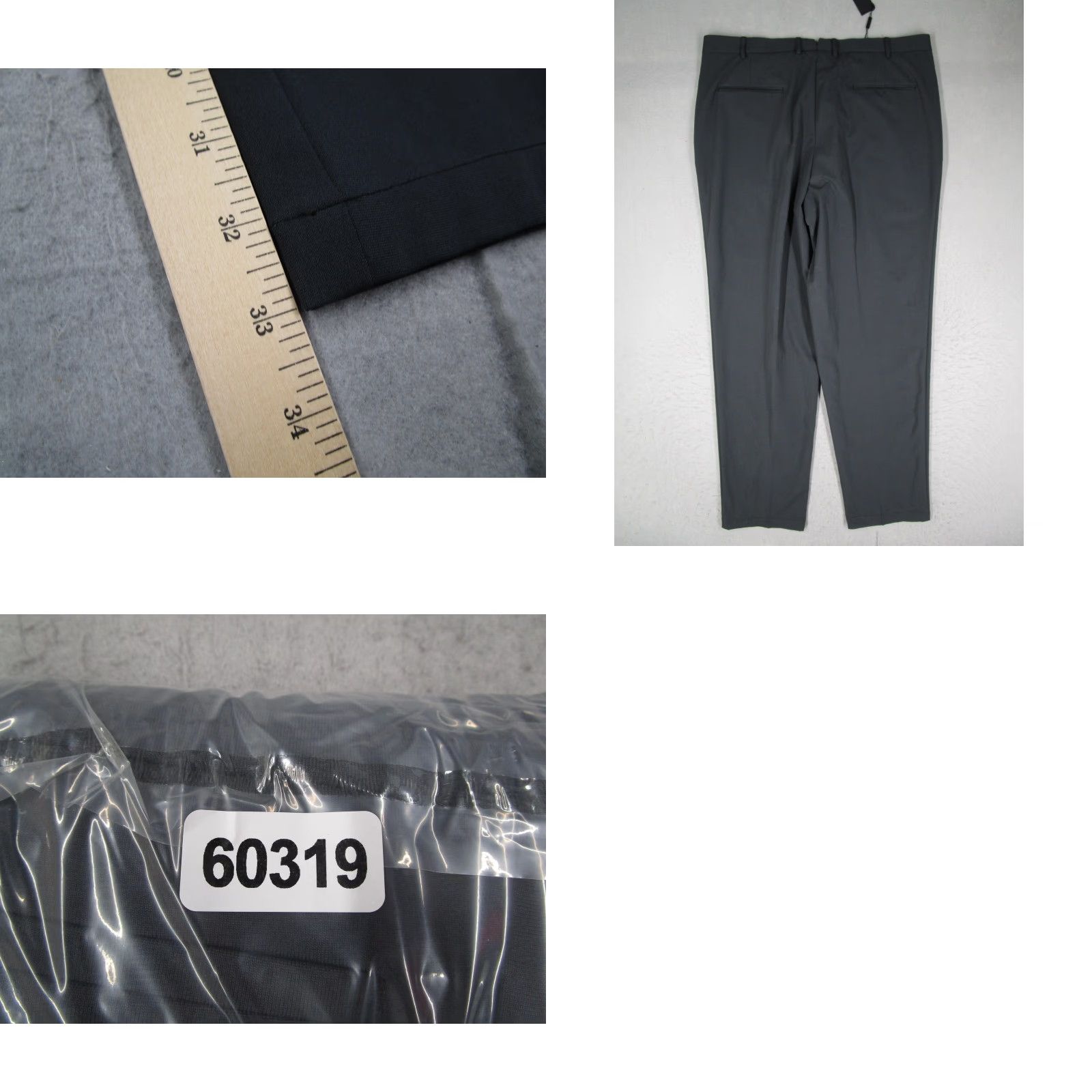 Vintage Sene Dress Pants Mens 40 Gray Pleated Front Office 40x33 Regular Straight 5-Pocket Dry Clean Only Brand: Sene Mens Dress Pants Gray Solid Size US 40 / EU 56 - 8 Thumbnail