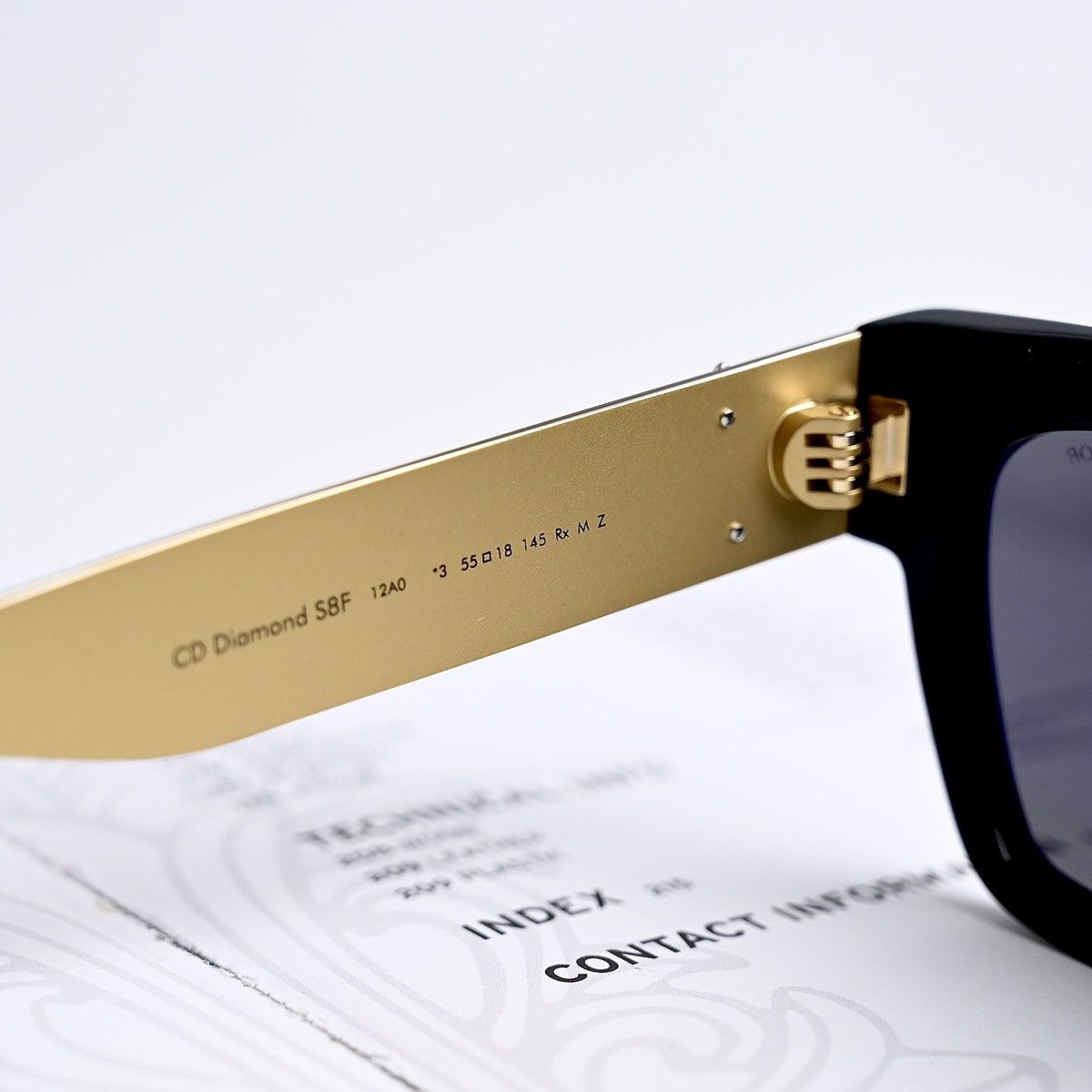 Dior DIOR CD DIAMOND S8F 12A0 SUNGLASSES Size ONE SIZE - 7 Thumbnail