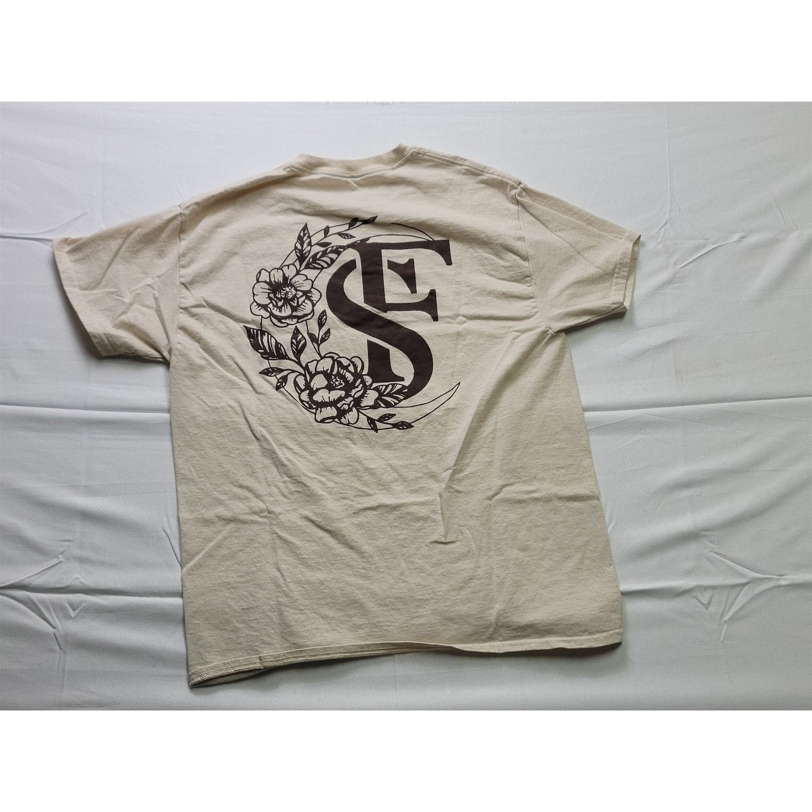 NBDN Nobrandedon Vintage Home Grown Men Large Beige T-Shirt San Francisco Size US L / EU 52-54 / 3 - 6 Thumbnail
