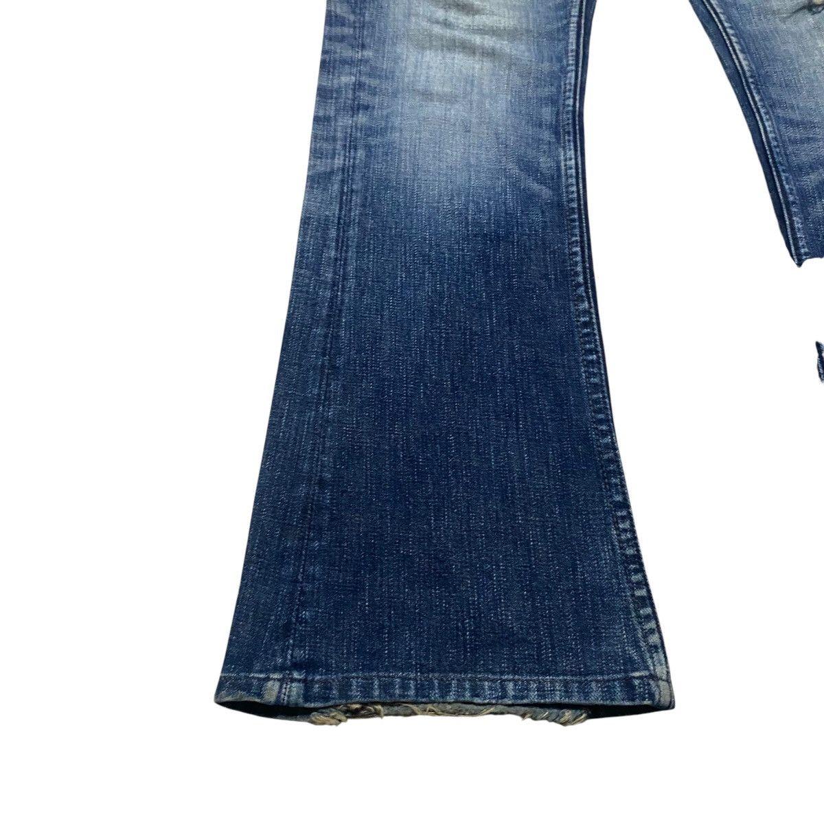 Murder License Murder License Denim Flare Jeans Low Rise Size US 30 / EU 46 - 9 Thumbnail