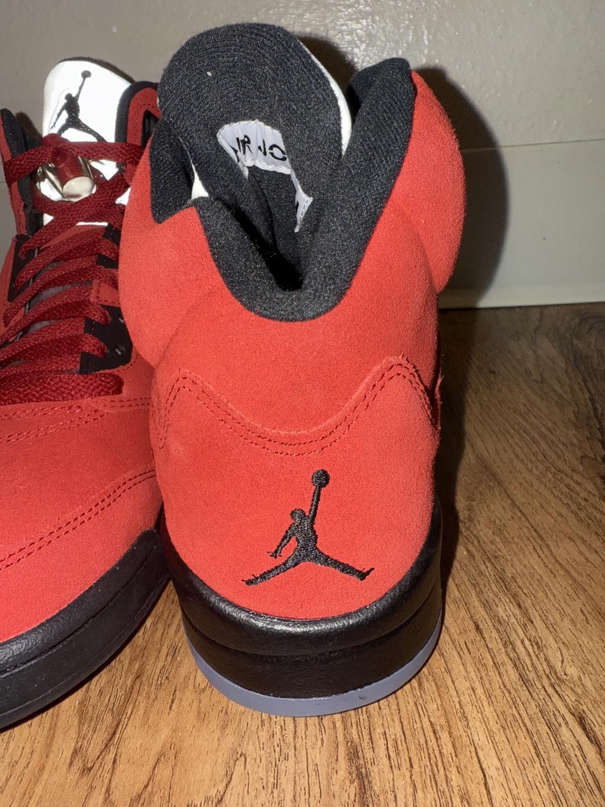 Nike Jordan 5 Retro Raging Bull Red Size US 9 / EU 42 - 6 Thumbnail