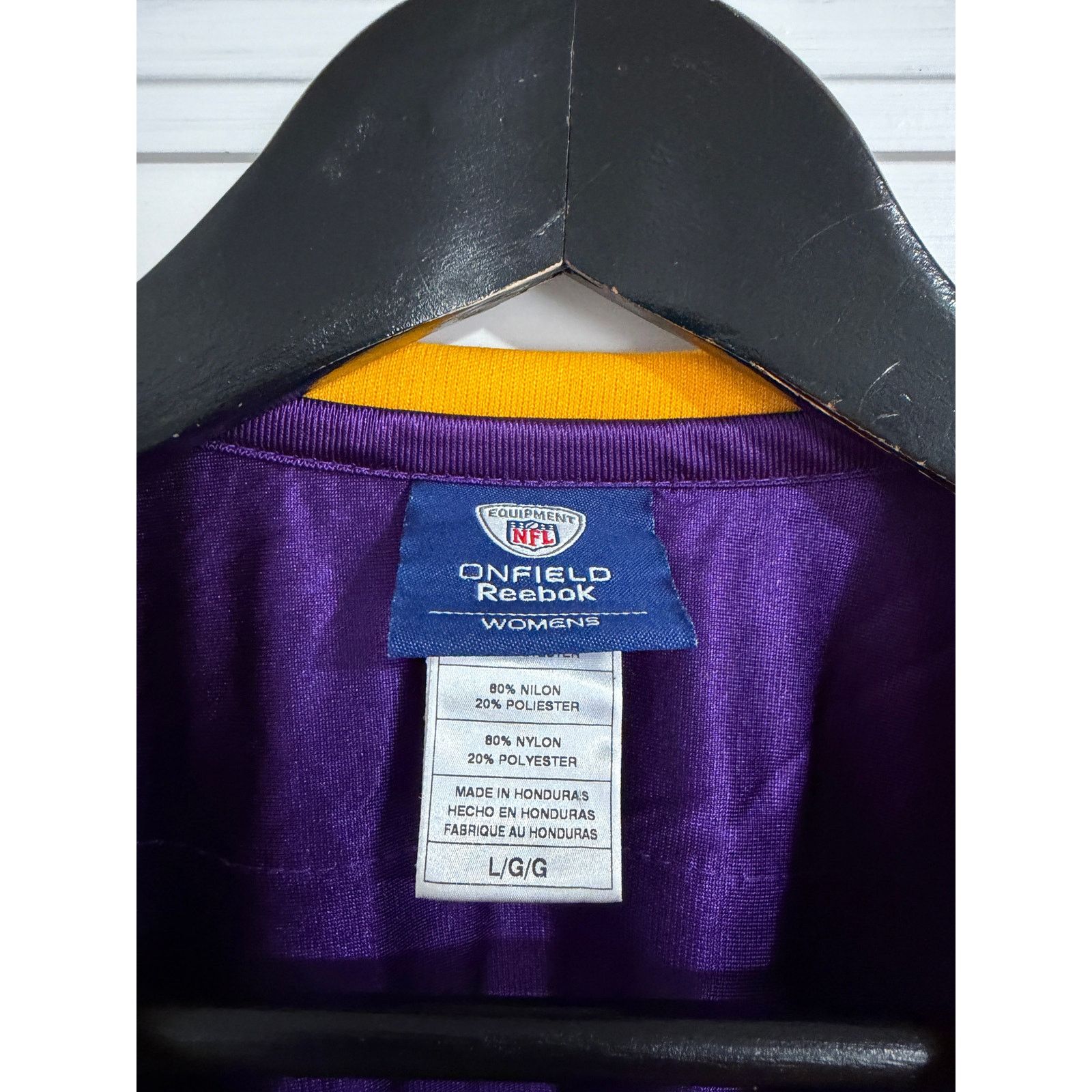Reebok Adrian Peterson Minnesota Vikings Jersey Women's Size Large Size L / US 10 / IT 46 - 6 Thumbnail