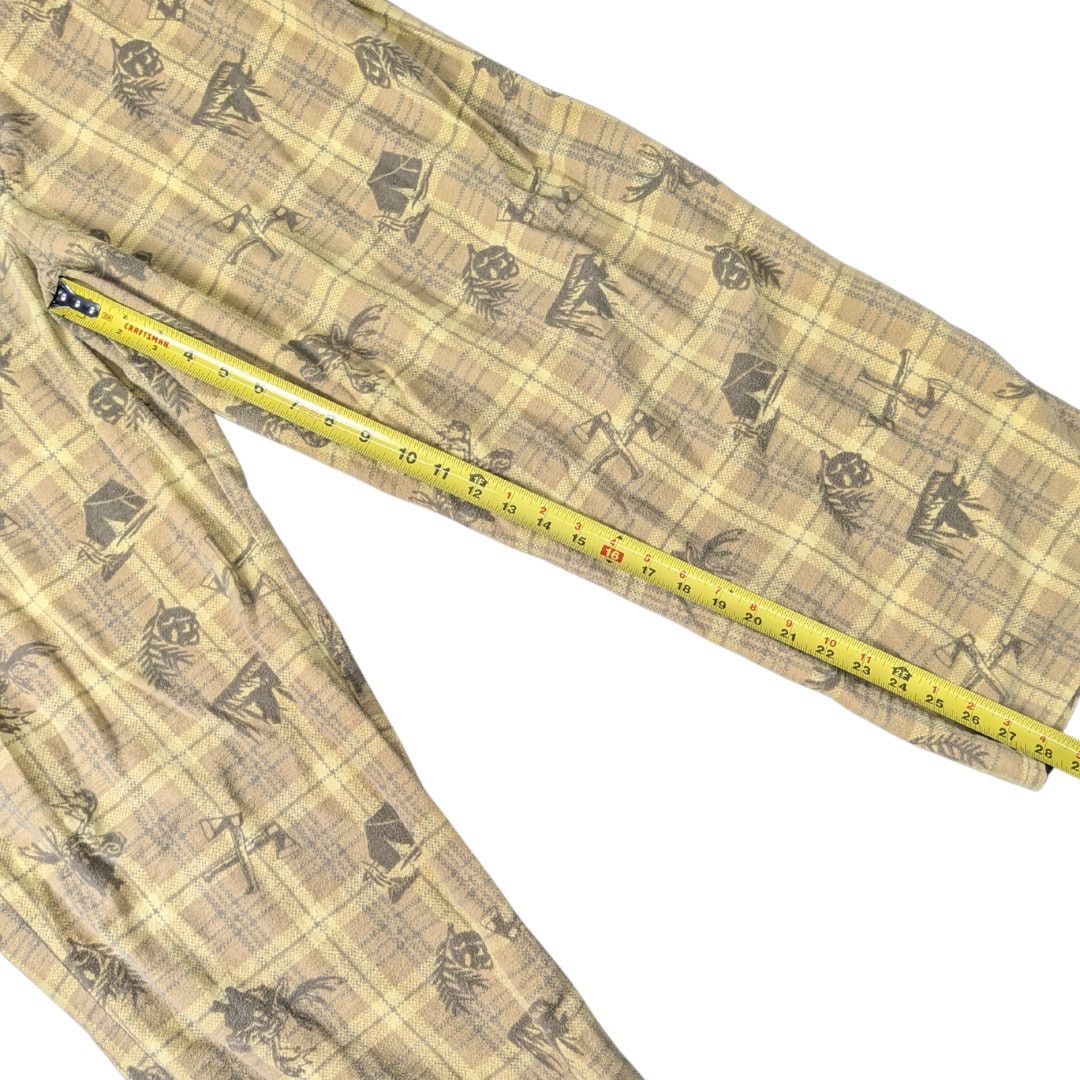 Faded Glory Vintage Faded Glory Camping/Woodland Pattern Pajama Pants Size US 36 / EU 52 - 6 Thumbnail