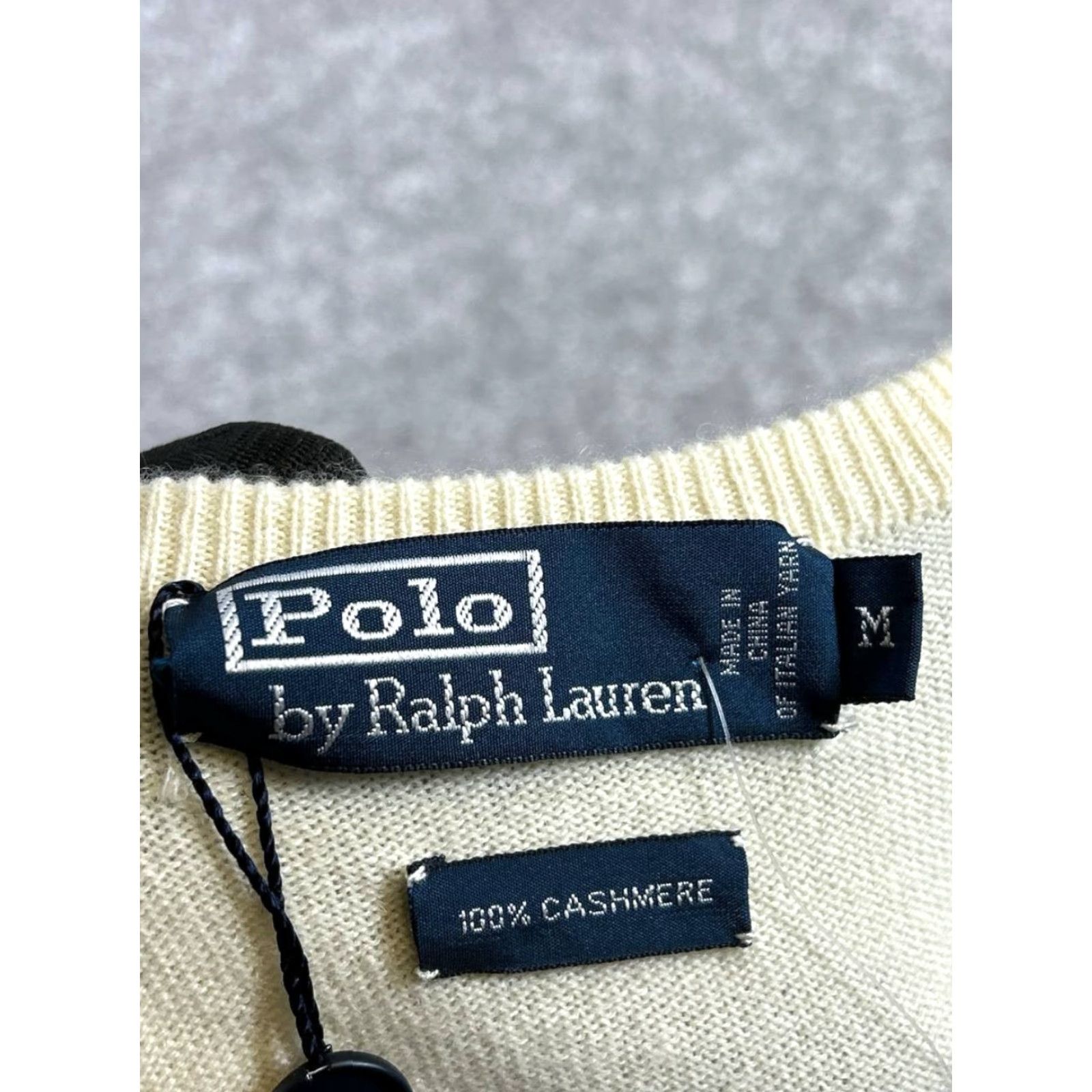 Polo Ralph Lauren Polo By Ralph Lauren Sweater Mens Medium Beige Cashmere Knit Pullover New* Size US M / EU 48-50 / 2 - 3 Thumbnail