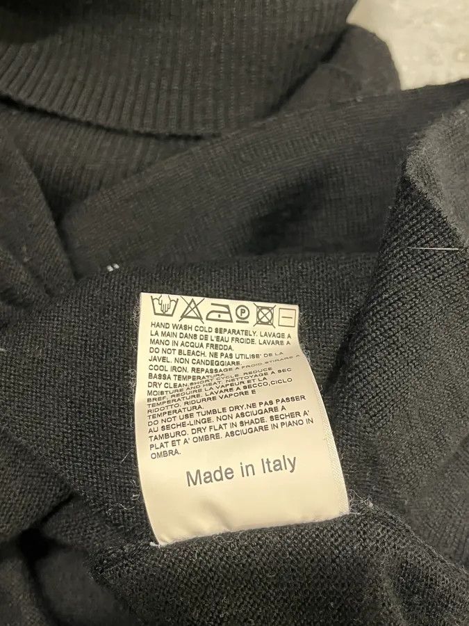 Balmain 2000s Pierre Balmain Black Wool Multi Pockets Turtleneck Size US M / EU 48-50 / 2 - 9 Thumbnail