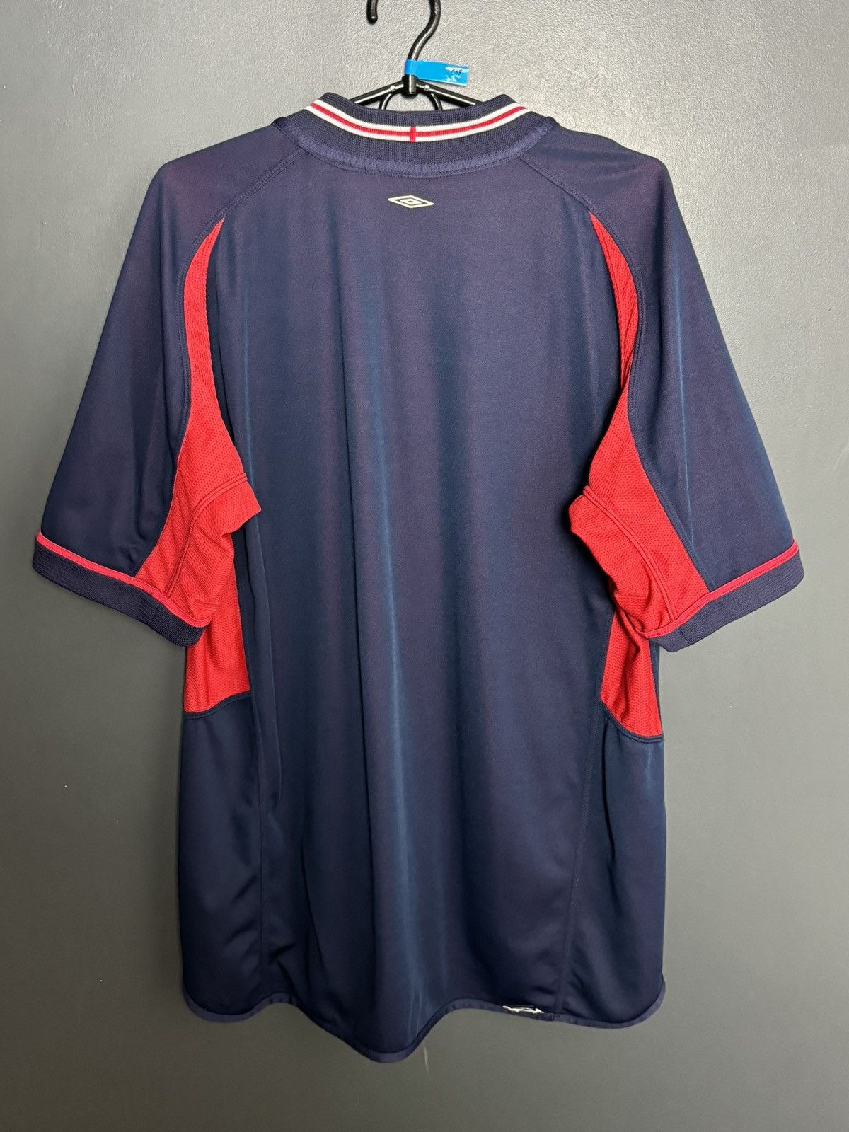 Umbro Double Sided England 02/04 Away Football Jersey T-Shirt Size US XL / EU 56 / 4 - 2 Thumbnail