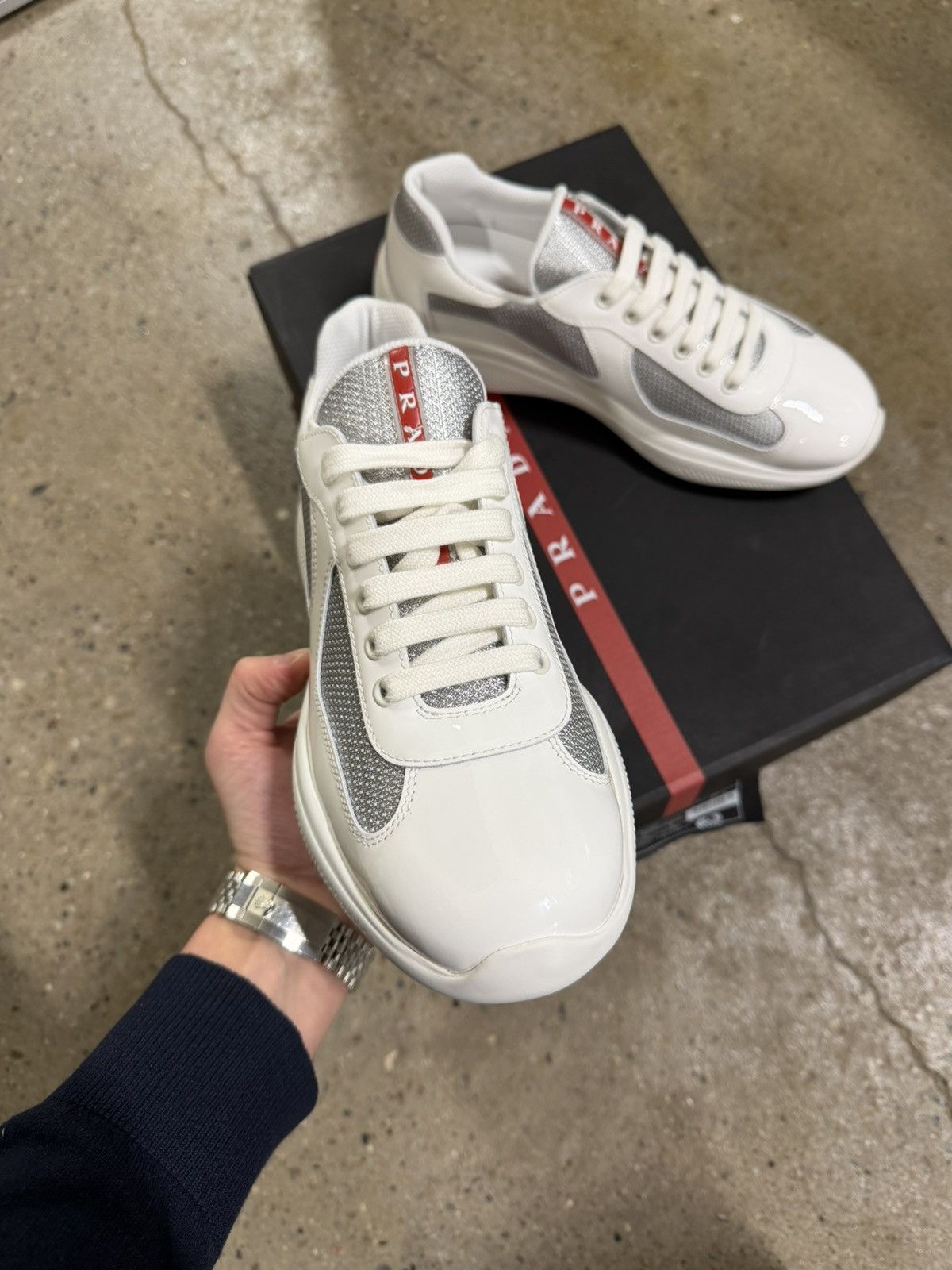 Prada Prada Americas Cup Sneaker NEW 1100$ Size US 6 / EU 39 - 3 Thumbnail