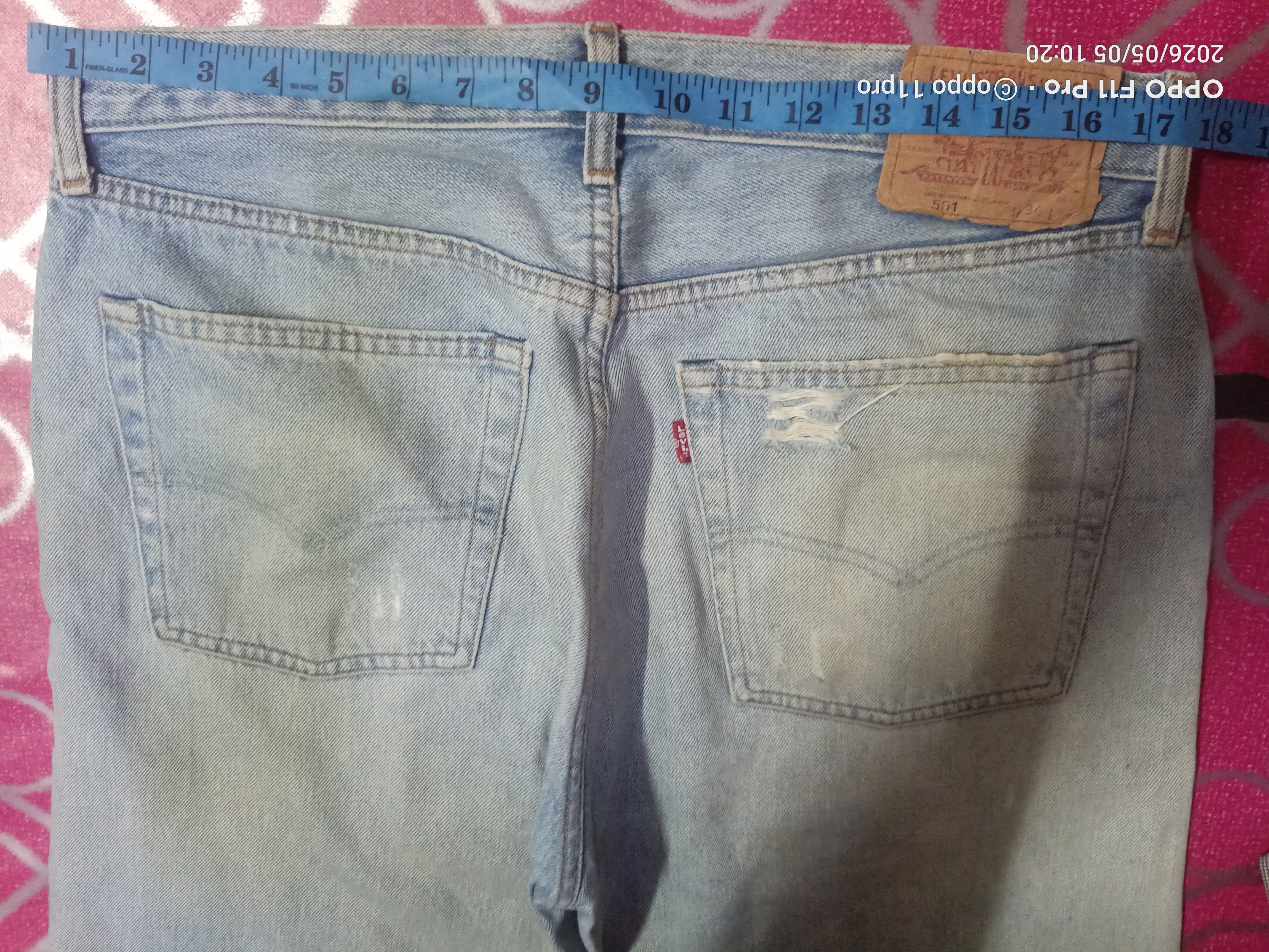 Levi's Vintage Clothing 💥Vintage Levi's 501 LVC Redselvedge Men 35x34 Size US 35 - 15 Thumbnail