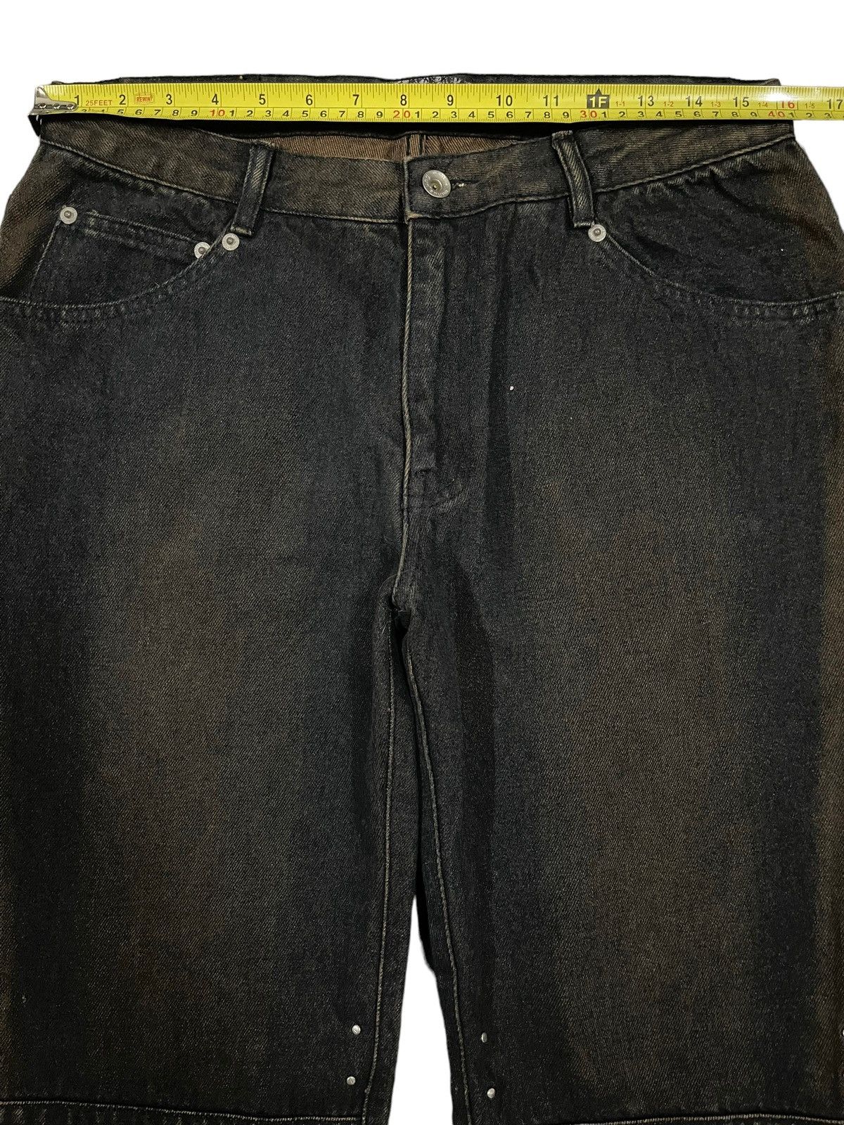 If Six Was Nine Vintage Japanese Brand Faded Wash Style Flare Jeans Size US 31 - 8 Thumbnail