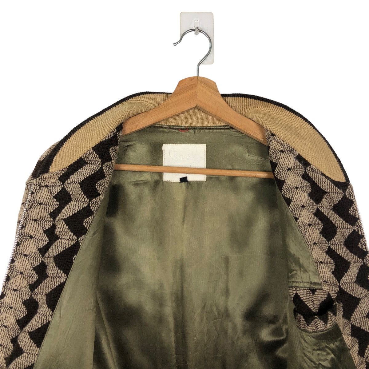Japanese Brand VINTAGE NAVAJO BOMBER JACKET NAVAJO ISSEY MIYAKE STYLE Size US M / EU 48-50 / 2 - 10 Thumbnail