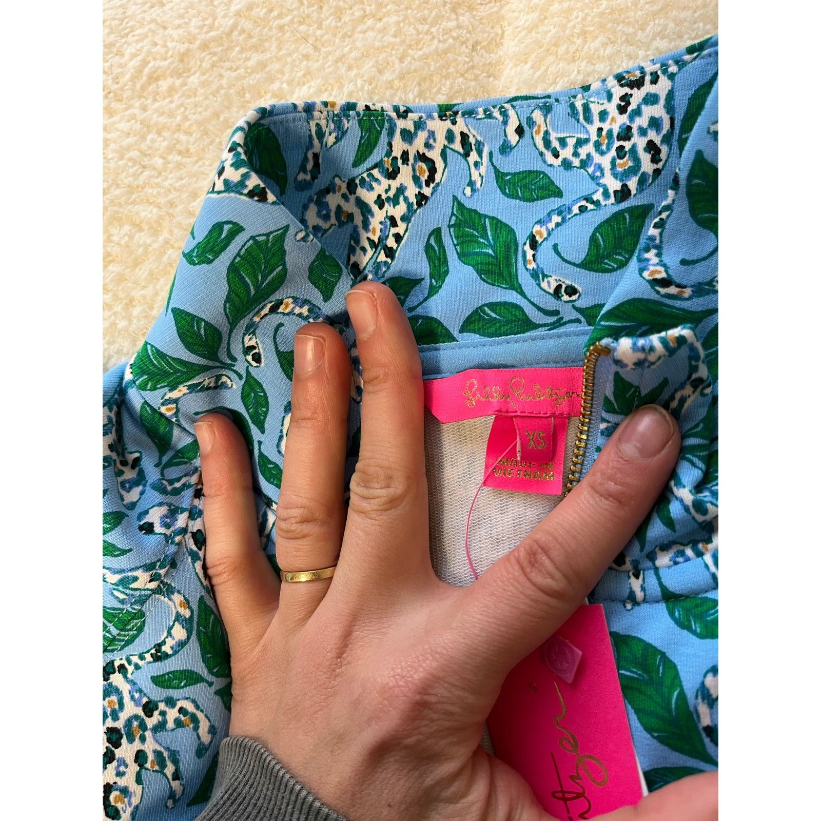 Lilly Pulitzer Pistola Zane ombre Pink Mohair Blend crew neck Size XS / US 0-2 / IT 36-38 - 4 Thumbnail