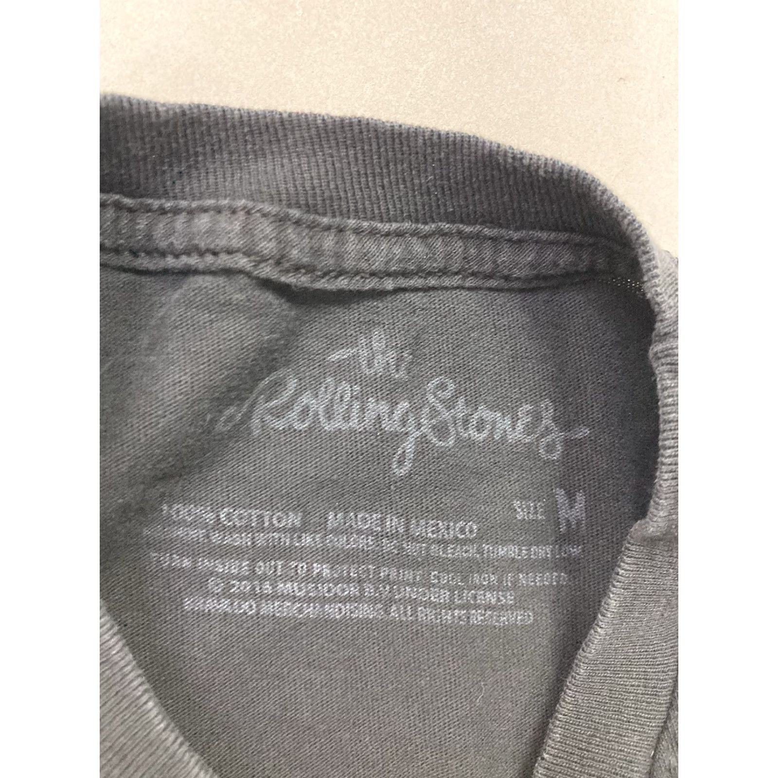 H&M The Rolling Stones T-Shirt Women Medium Music Retro Colorful 78 Tour Of America Graphic Crew Neck Short Sleeve Cotton Black Size M / US 6-8 / IT 42-44 - 4 Thumbnail